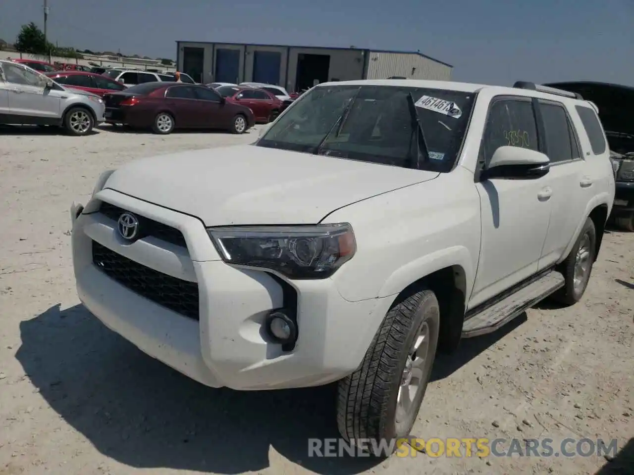 2 Photograph of a damaged car JTEZU5JR4K5211810 TOYOTA 4RUNNER 2019