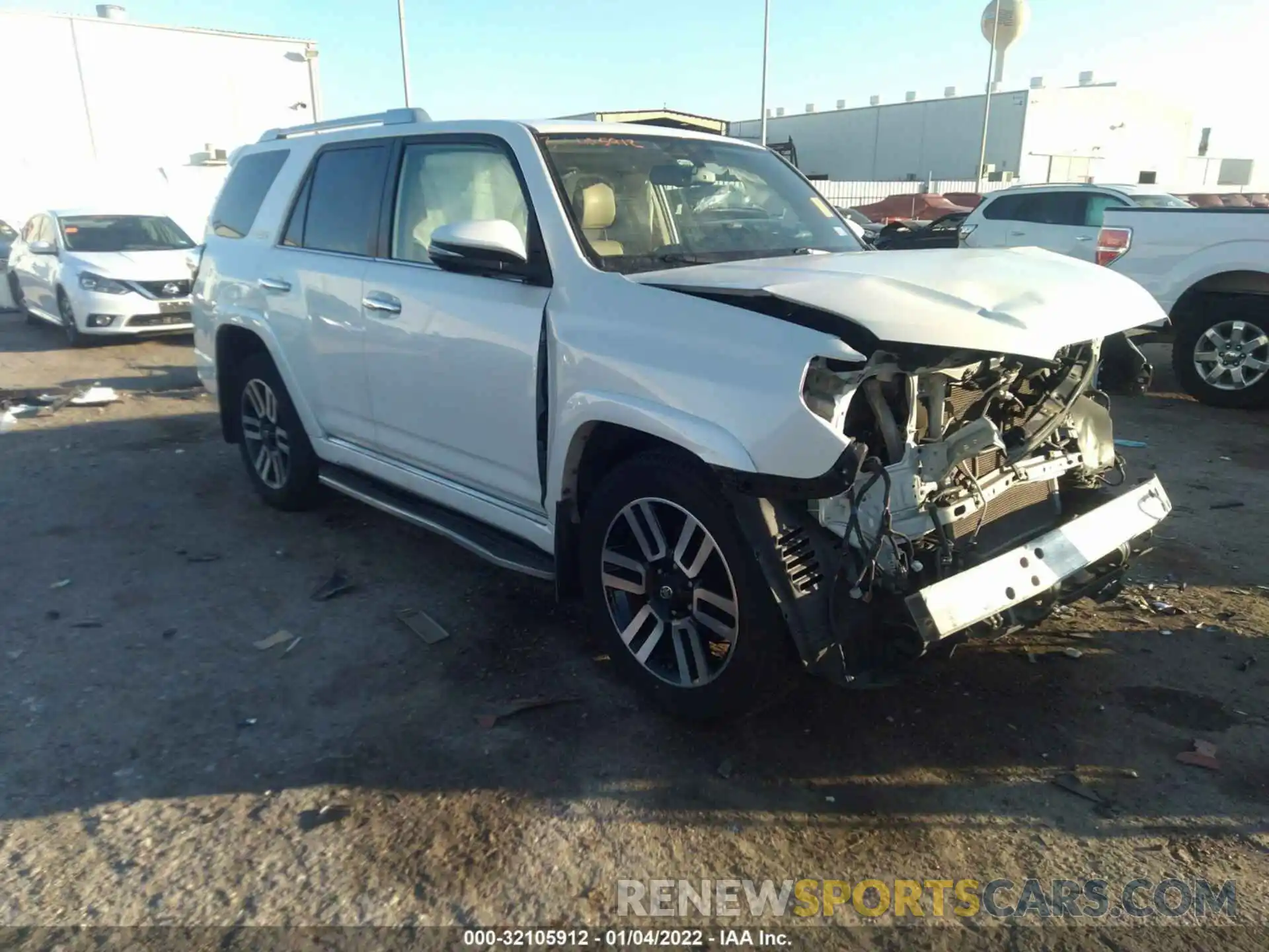 1 Photograph of a damaged car JTEZU5JR4K5212844 TOYOTA 4RUNNER 2019