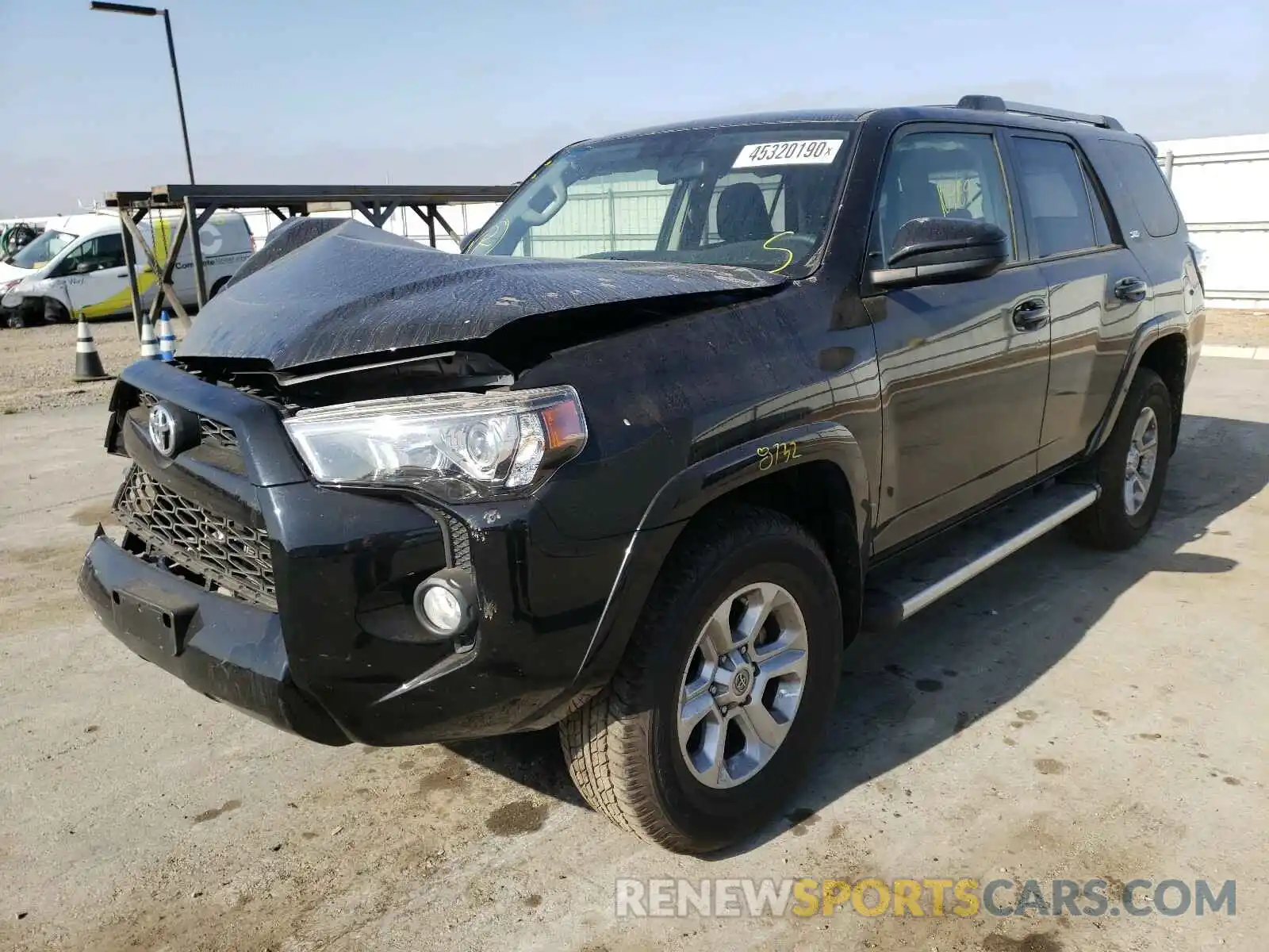 2 Фотография поврежденного автомобиля JTEZU5JR4K5213153 TOYOTA 4RUNNER 2019