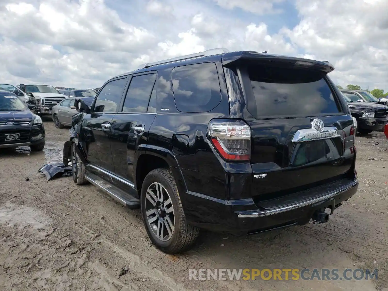 3 Photograph of a damaged car JTEZU5JR5K5193138 TOYOTA 4RUNNER 2019