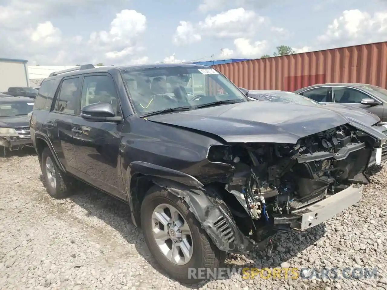 1 Photograph of a damaged car JTEZU5JR5K5193592 TOYOTA 4RUNNER 2019