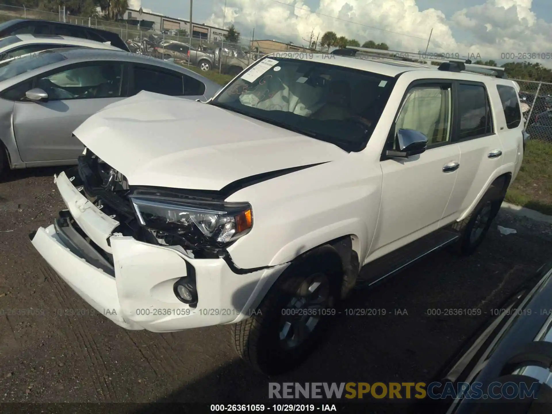 2 Photograph of a damaged car JTEZU5JR5K5194371 TOYOTA 4RUNNER 2019