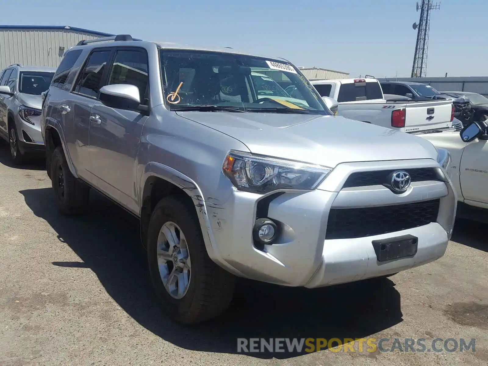 1 Photograph of a damaged car JTEZU5JR5K5198078 TOYOTA 4RUNNER 2019