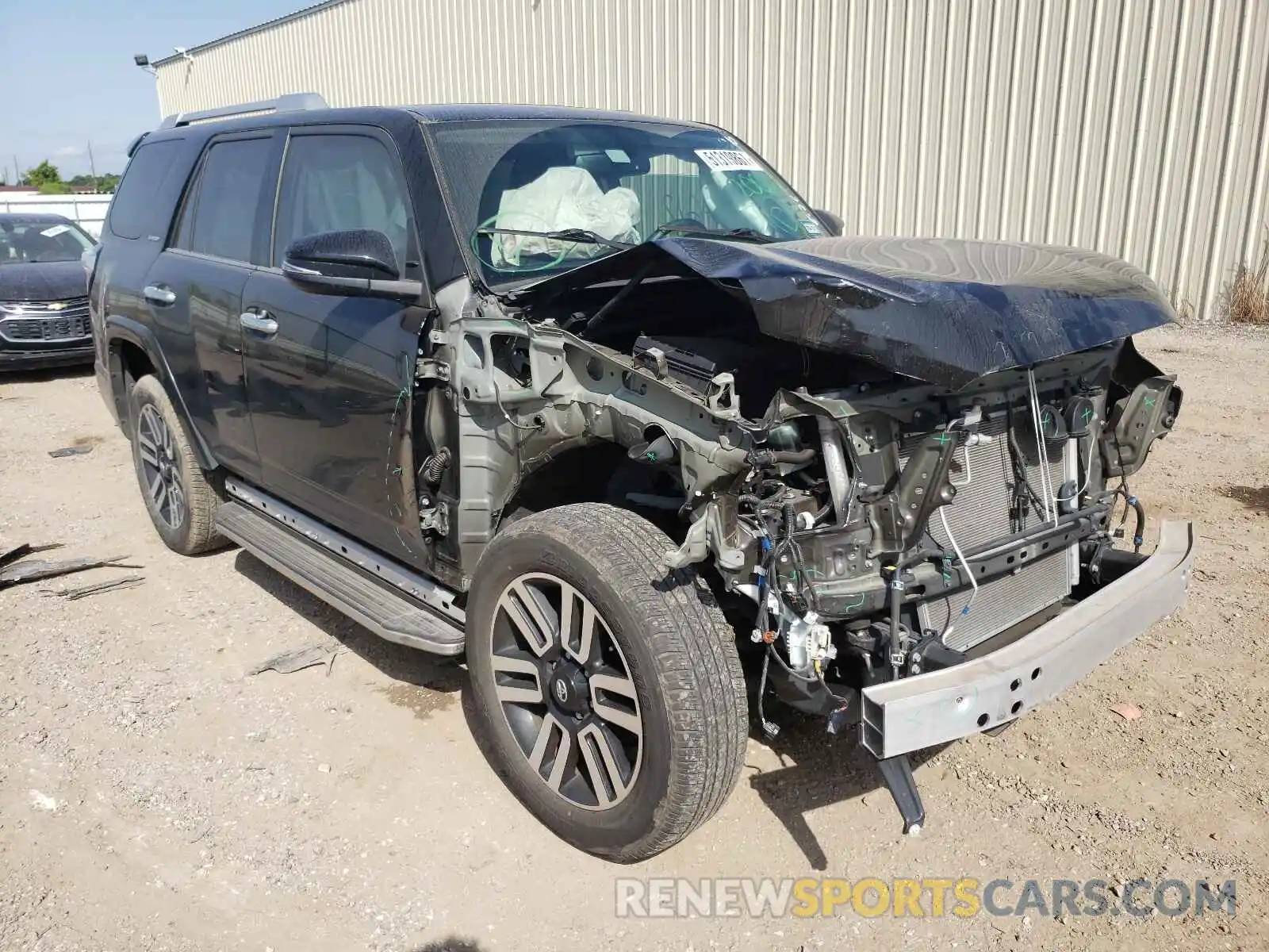 1 Photograph of a damaged car JTEZU5JR5K5200590 TOYOTA 4RUNNER 2019