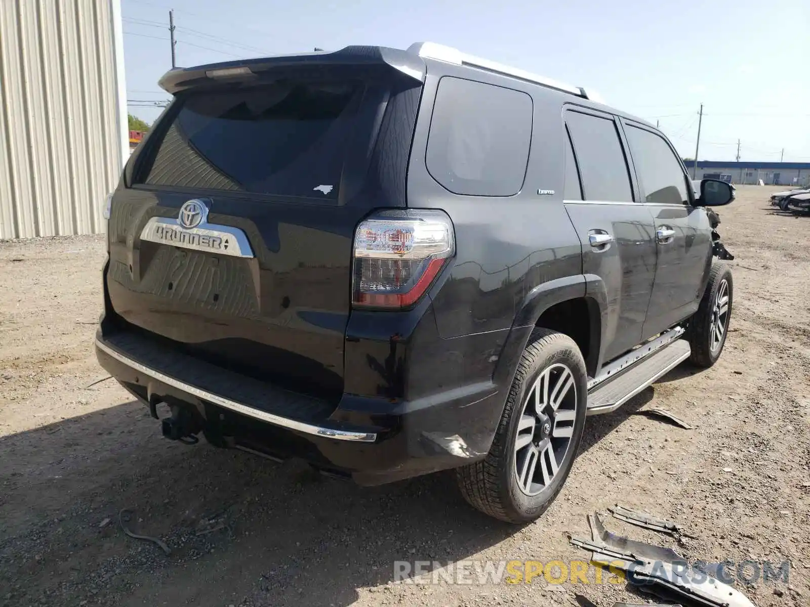 4 Фотография поврежденного автомобиля JTEZU5JR5K5200590 TOYOTA 4RUNNER 2019