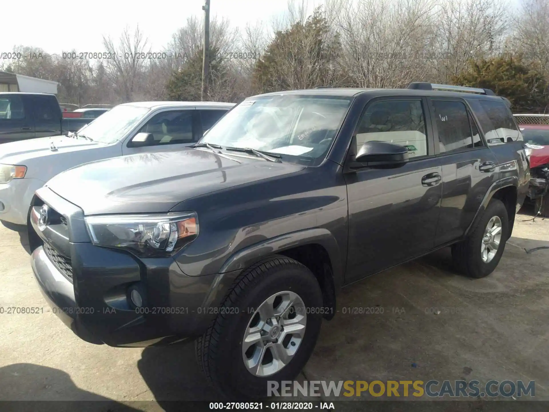 2 Фотография поврежденного автомобиля JTEZU5JR5K5200850 TOYOTA 4RUNNER 2019