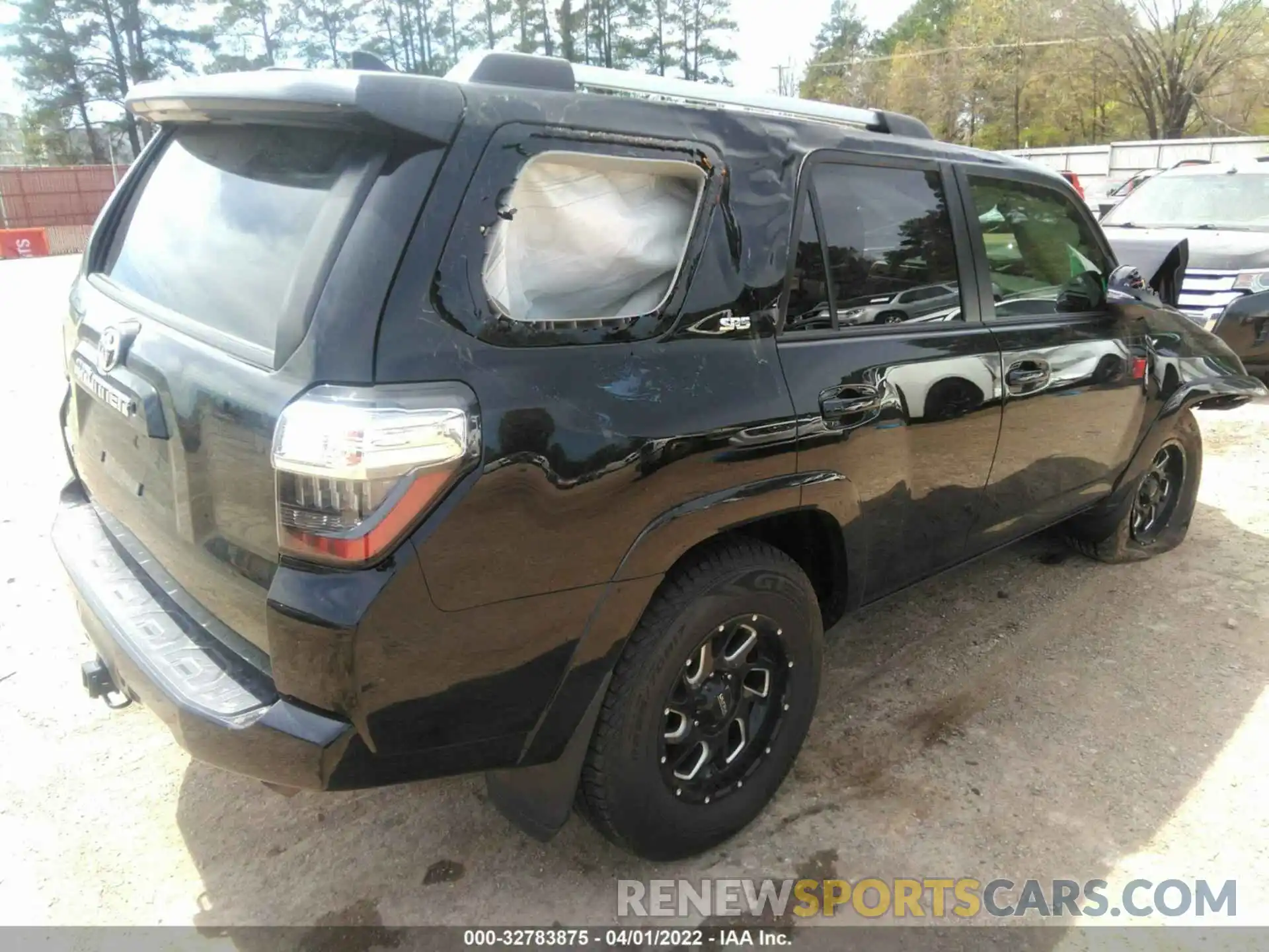 4 Фотография поврежденного автомобиля JTEZU5JR5K5200962 TOYOTA 4RUNNER 2019