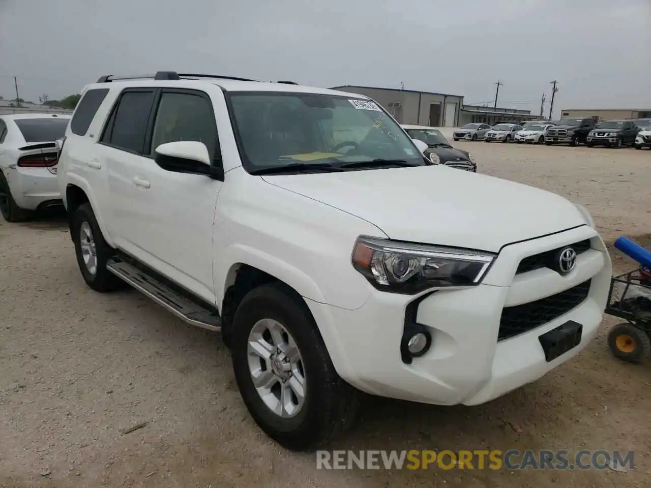 1 Photograph of a damaged car JTEZU5JR5K5201660 TOYOTA 4RUNNER 2019