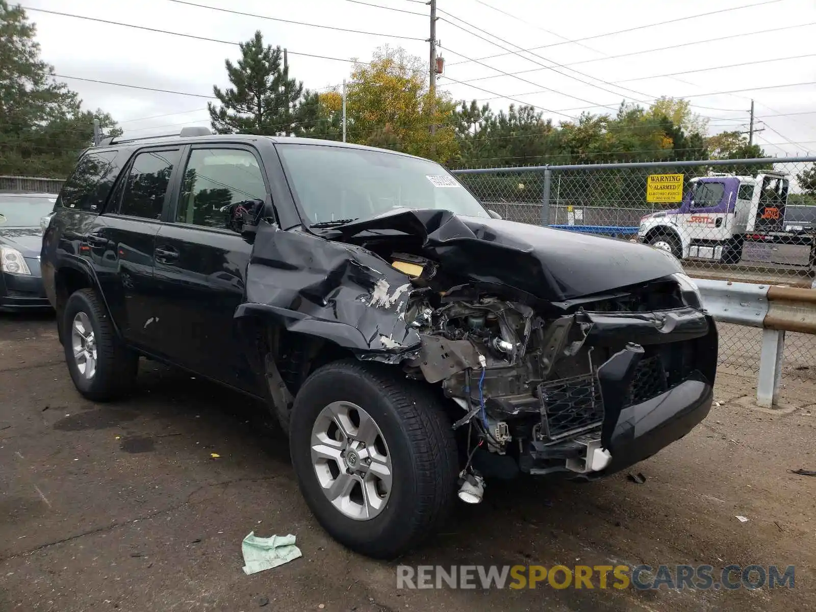 1 Photograph of a damaged car JTEZU5JR5K5202288 TOYOTA 4RUNNER 2019