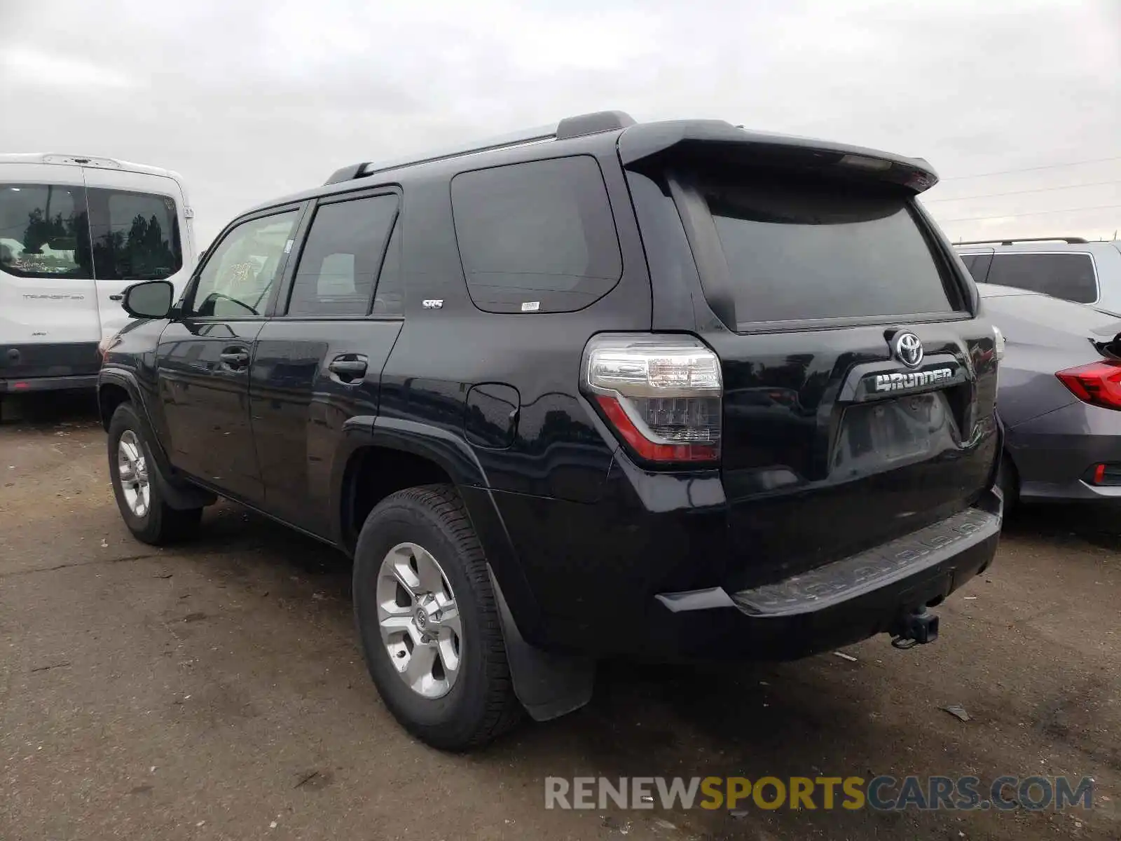 3 Фотография поврежденного автомобиля JTEZU5JR5K5202288 TOYOTA 4RUNNER 2019