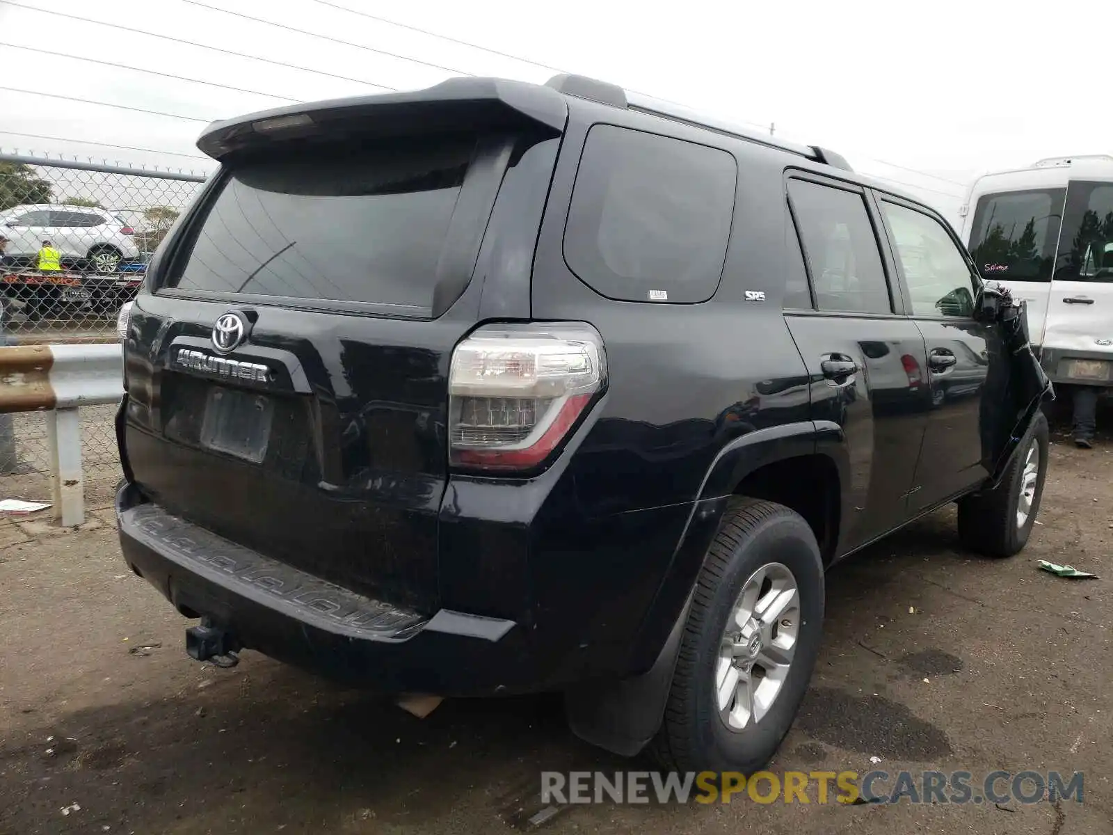 4 Фотография поврежденного автомобиля JTEZU5JR5K5202288 TOYOTA 4RUNNER 2019