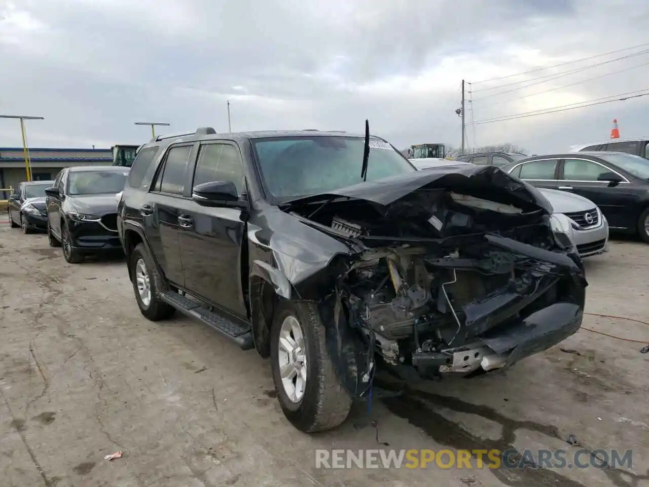 1 Photograph of a damaged car JTEZU5JR5K5202761 TOYOTA 4RUNNER 2019