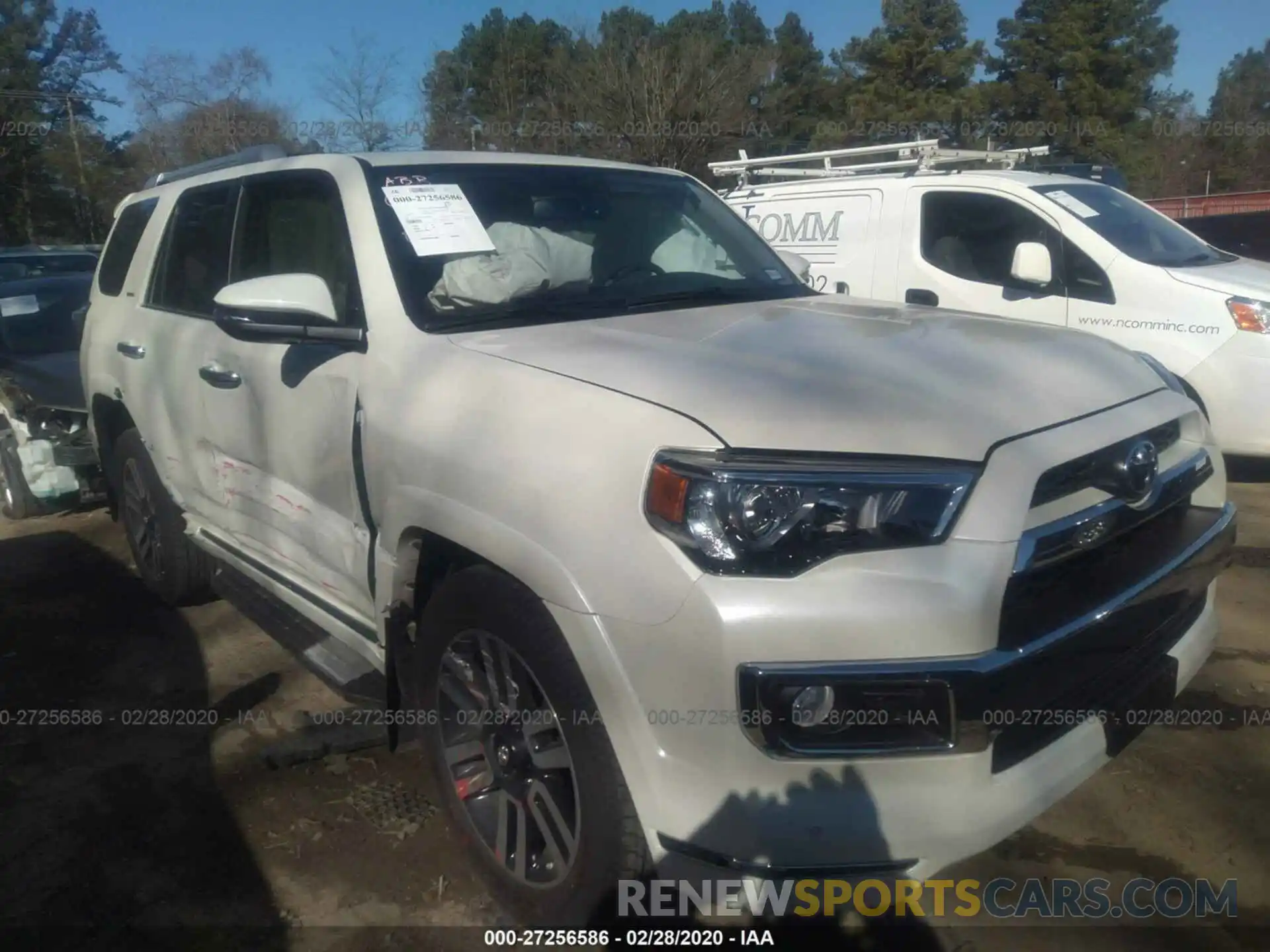 1 Photograph of a damaged car JTEZU5JR5K5202968 TOYOTA 4RUNNER 2019