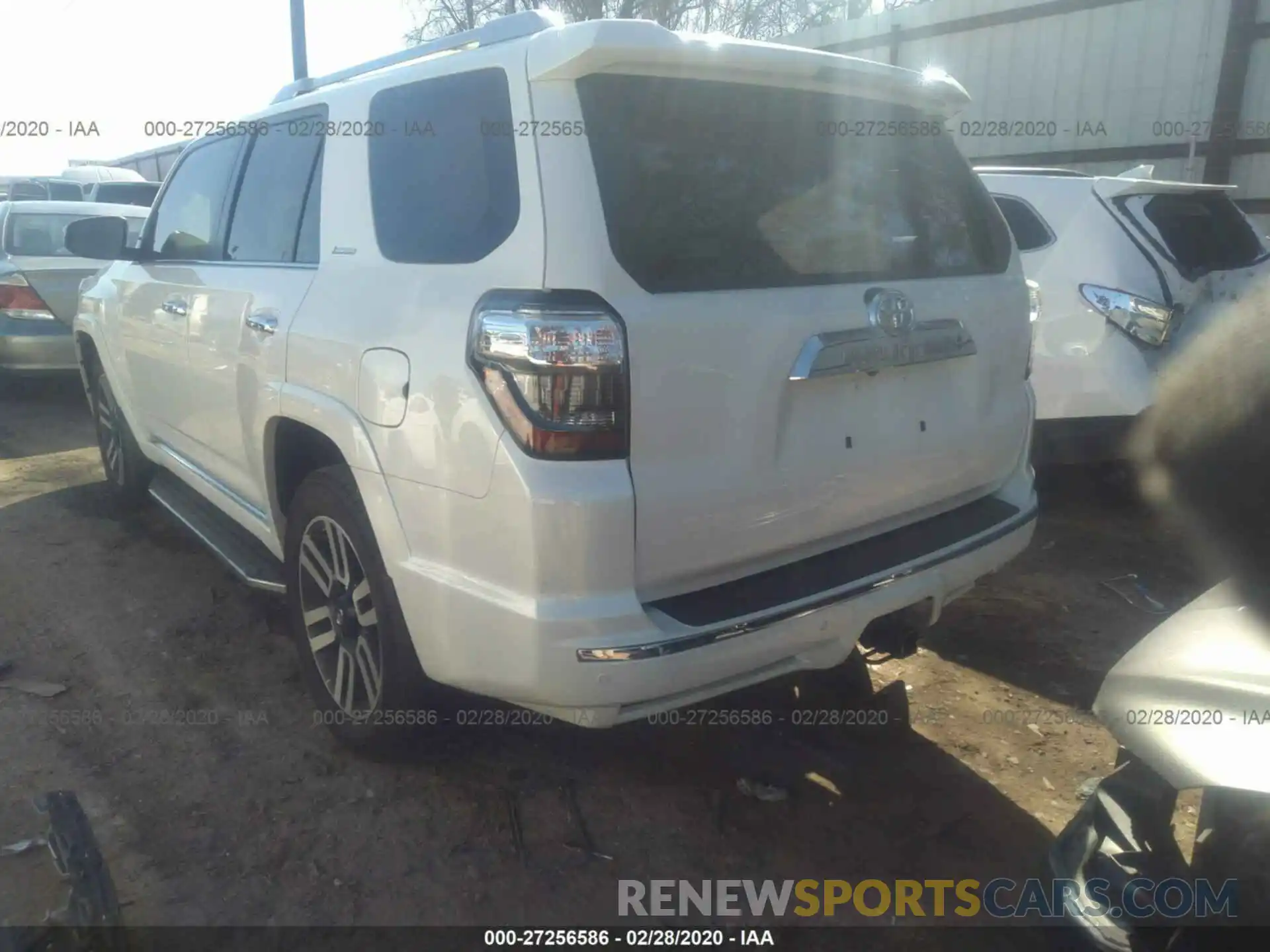 3 Photograph of a damaged car JTEZU5JR5K5202968 TOYOTA 4RUNNER 2019