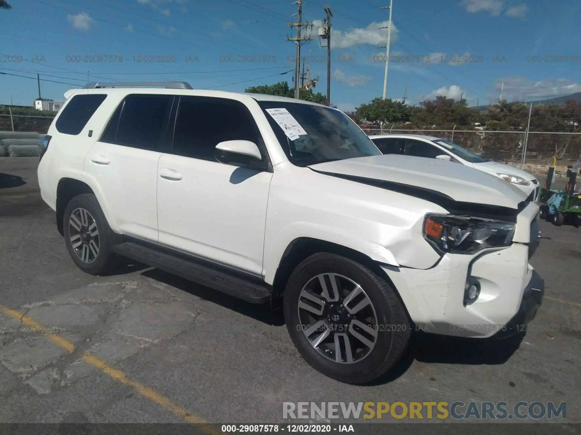 1 Photograph of a damaged car JTEZU5JR5K5203411 TOYOTA 4RUNNER 2019