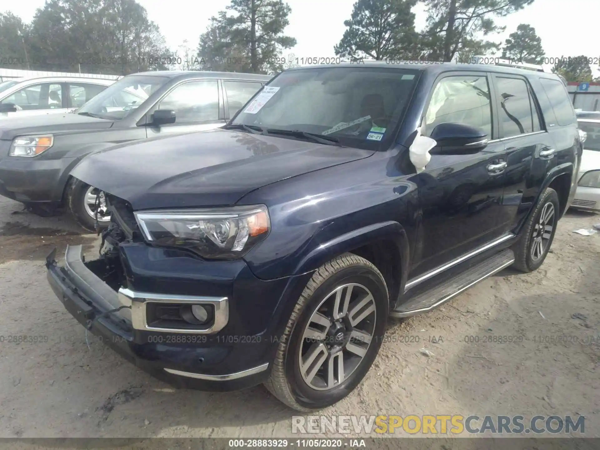 2 Photograph of a damaged car JTEZU5JR5K5206454 TOYOTA 4RUNNER 2019