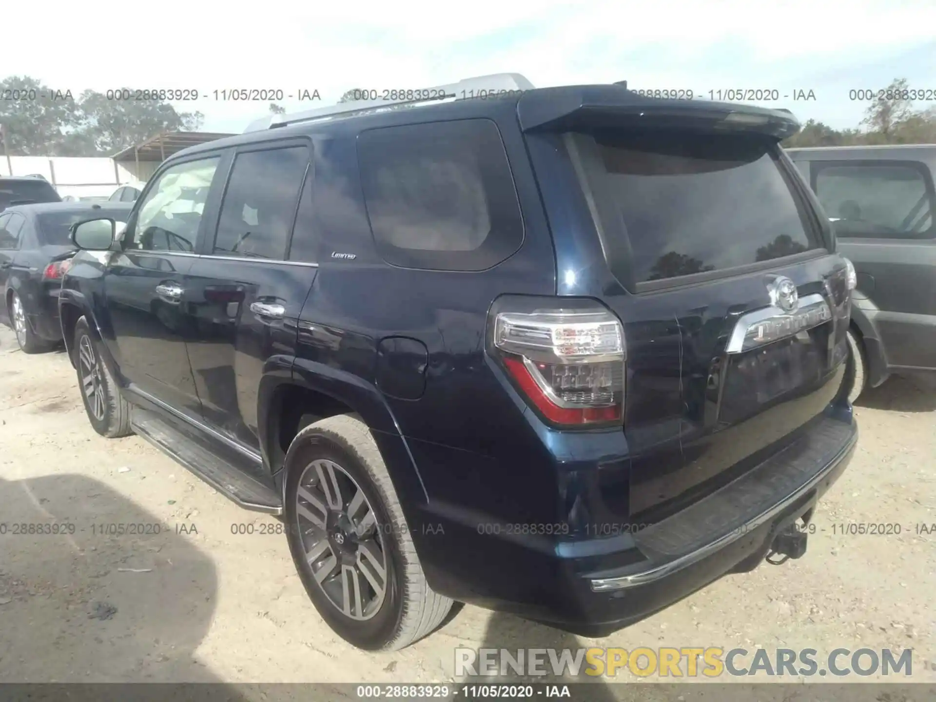 3 Фотография поврежденного автомобиля JTEZU5JR5K5206454 TOYOTA 4RUNNER 2019