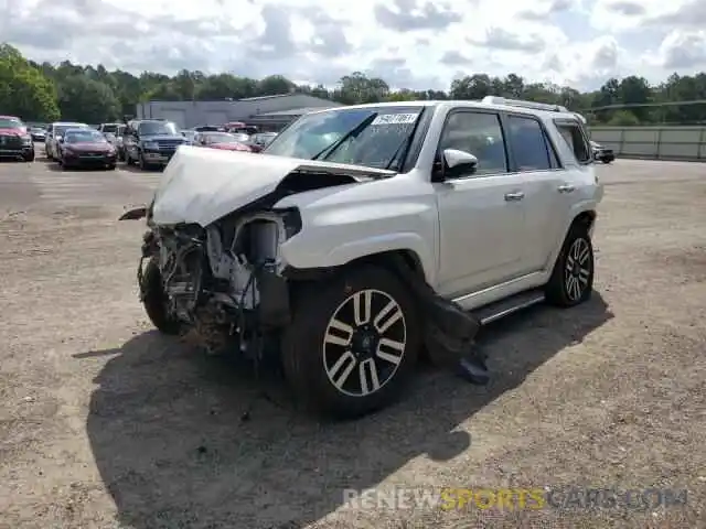 2 Photograph of a damaged car JTEZU5JR5K5206521 TOYOTA 4RUNNER 2019