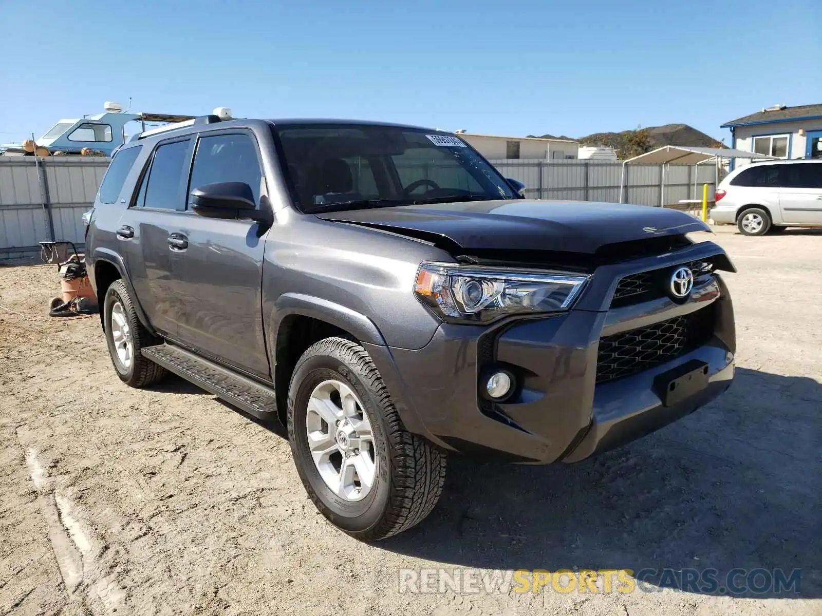 1 Photograph of a damaged car JTEZU5JR5K5209841 TOYOTA 4RUNNER 2019