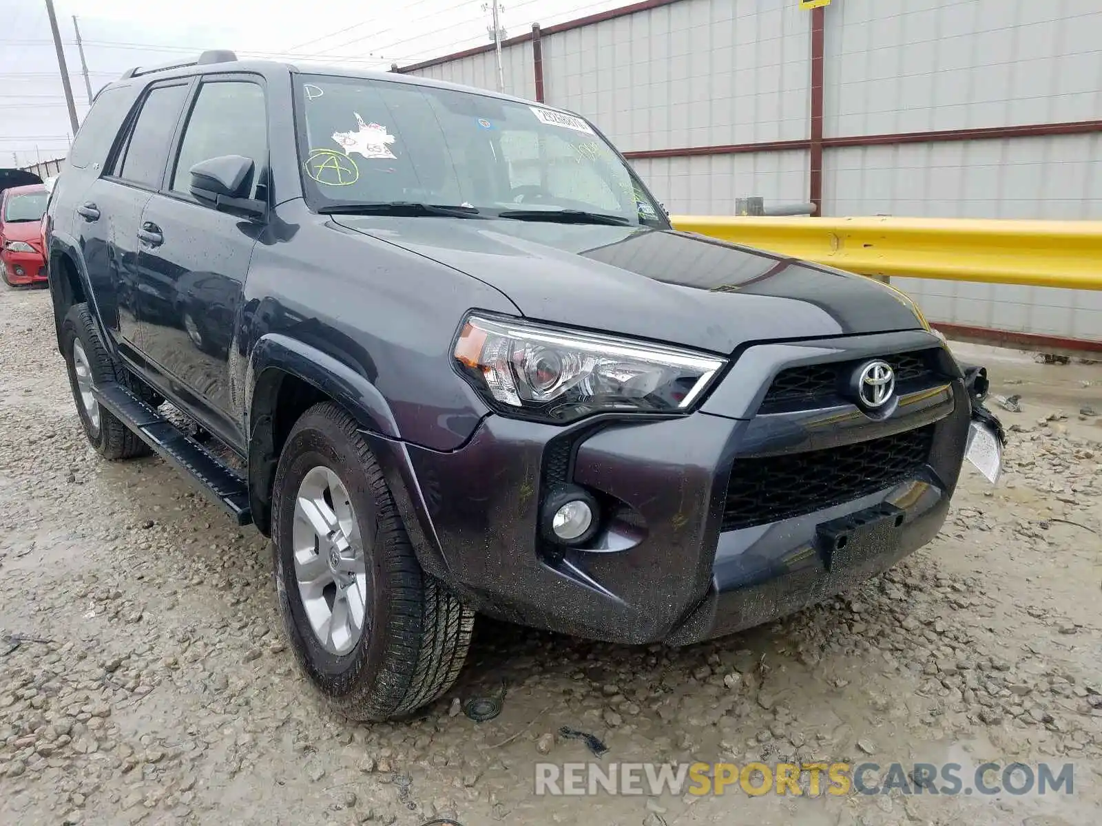 1 Photograph of a damaged car JTEZU5JR5K5210486 TOYOTA 4RUNNER 2019