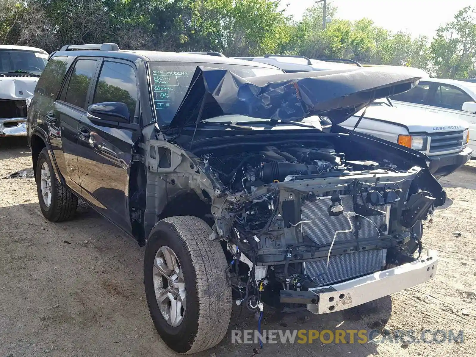 1 Photograph of a damaged car JTEZU5JR5K5211590 TOYOTA 4RUNNER 2019