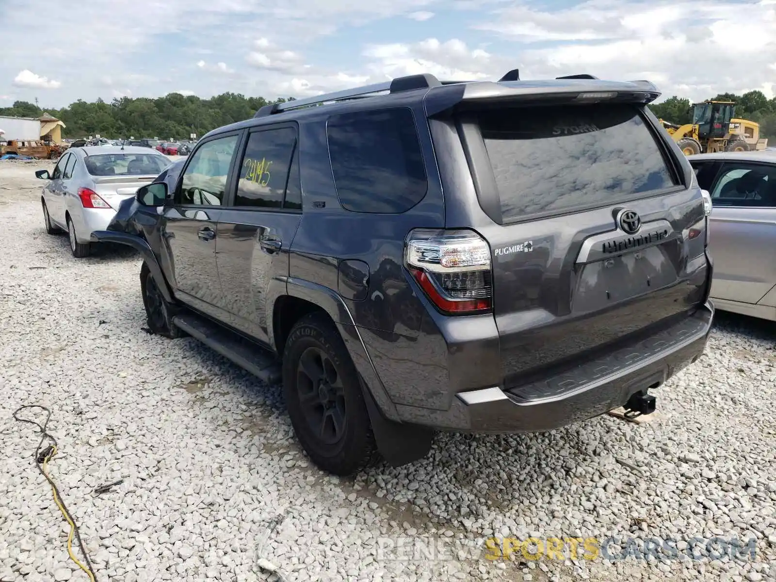 3 Photograph of a damaged car JTEZU5JR5K5212402 TOYOTA 4RUNNER 2019