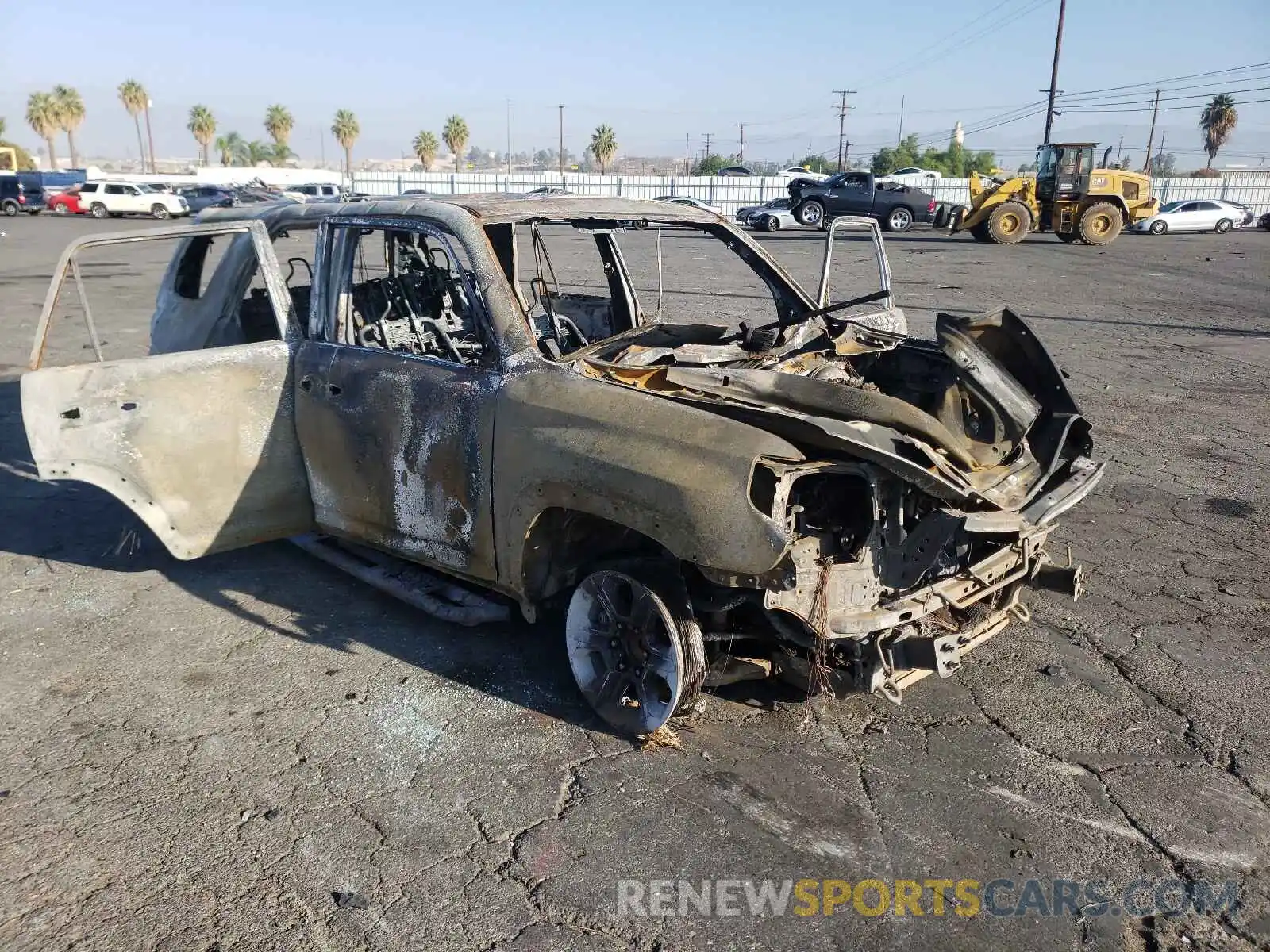 1 Photograph of a damaged car JTEZU5JR6K5193018 TOYOTA 4RUNNER 2019