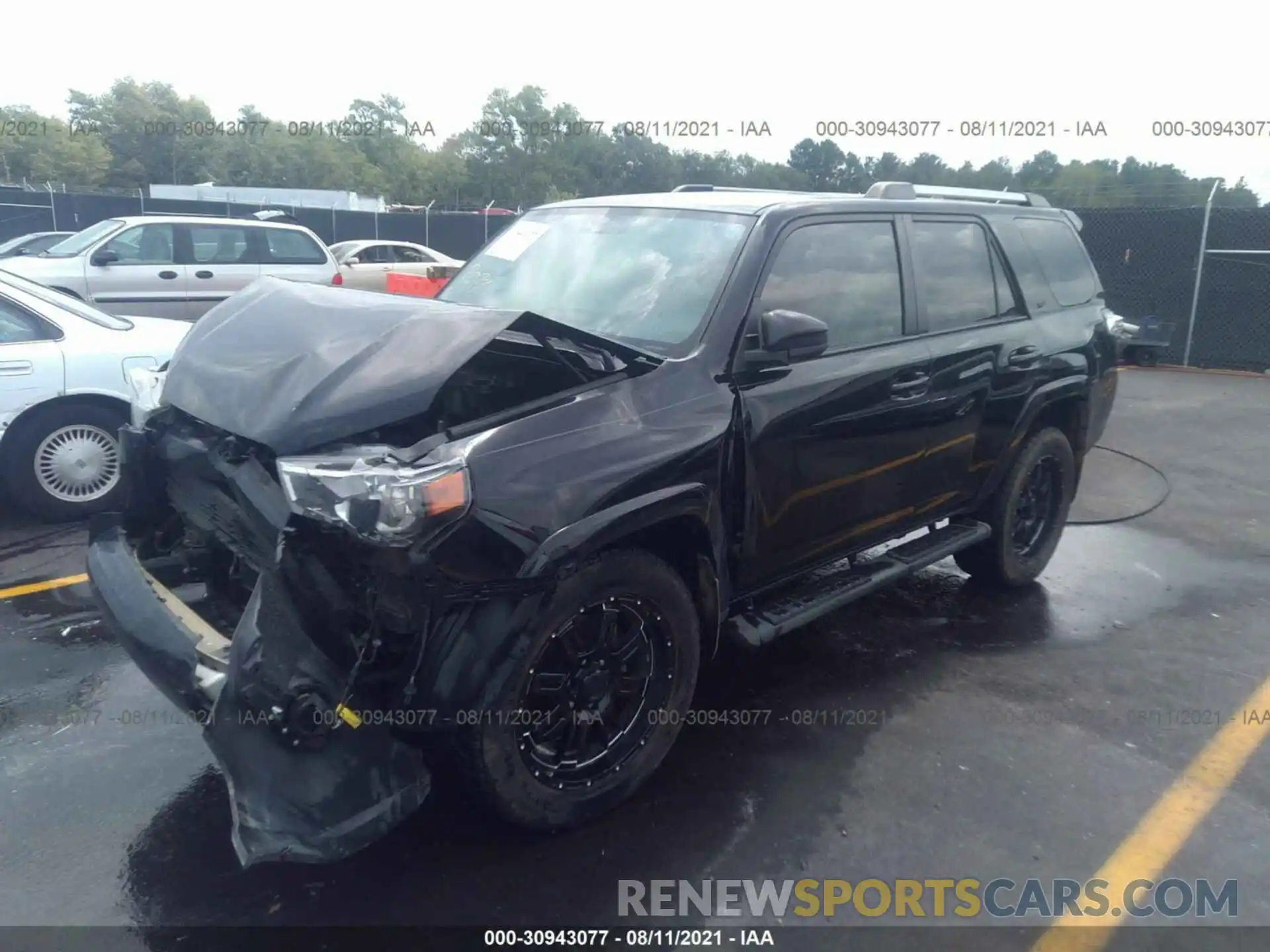 2 Photograph of a damaged car JTEZU5JR6K5198820 TOYOTA 4RUNNER 2019