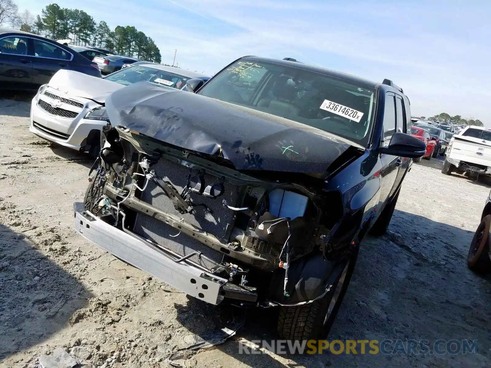 2 Photograph of a damaged car JTEZU5JR6K5200422 TOYOTA 4RUNNER 2019