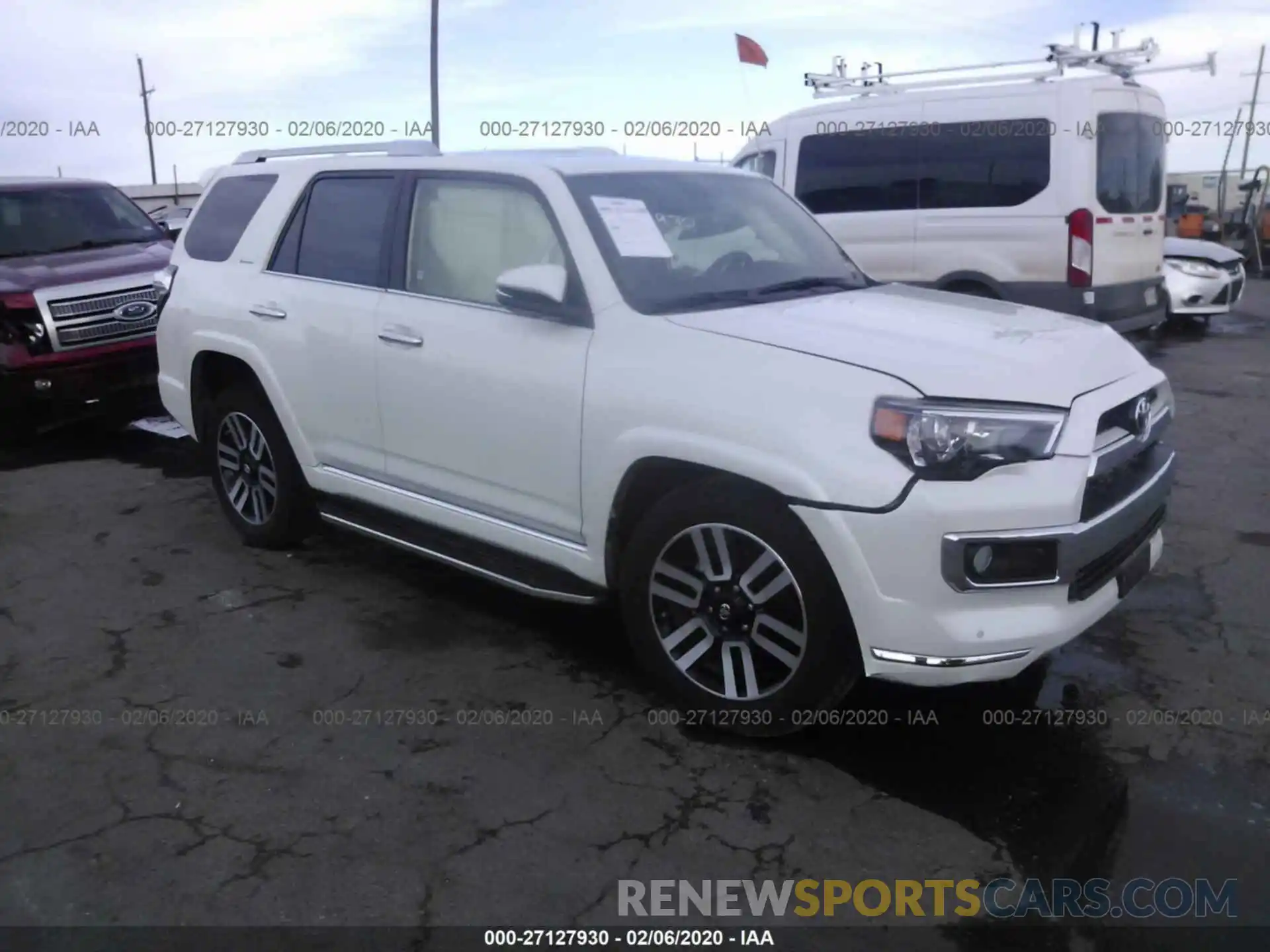 1 Photograph of a damaged car JTEZU5JR6K5201294 TOYOTA 4RUNNER 2019