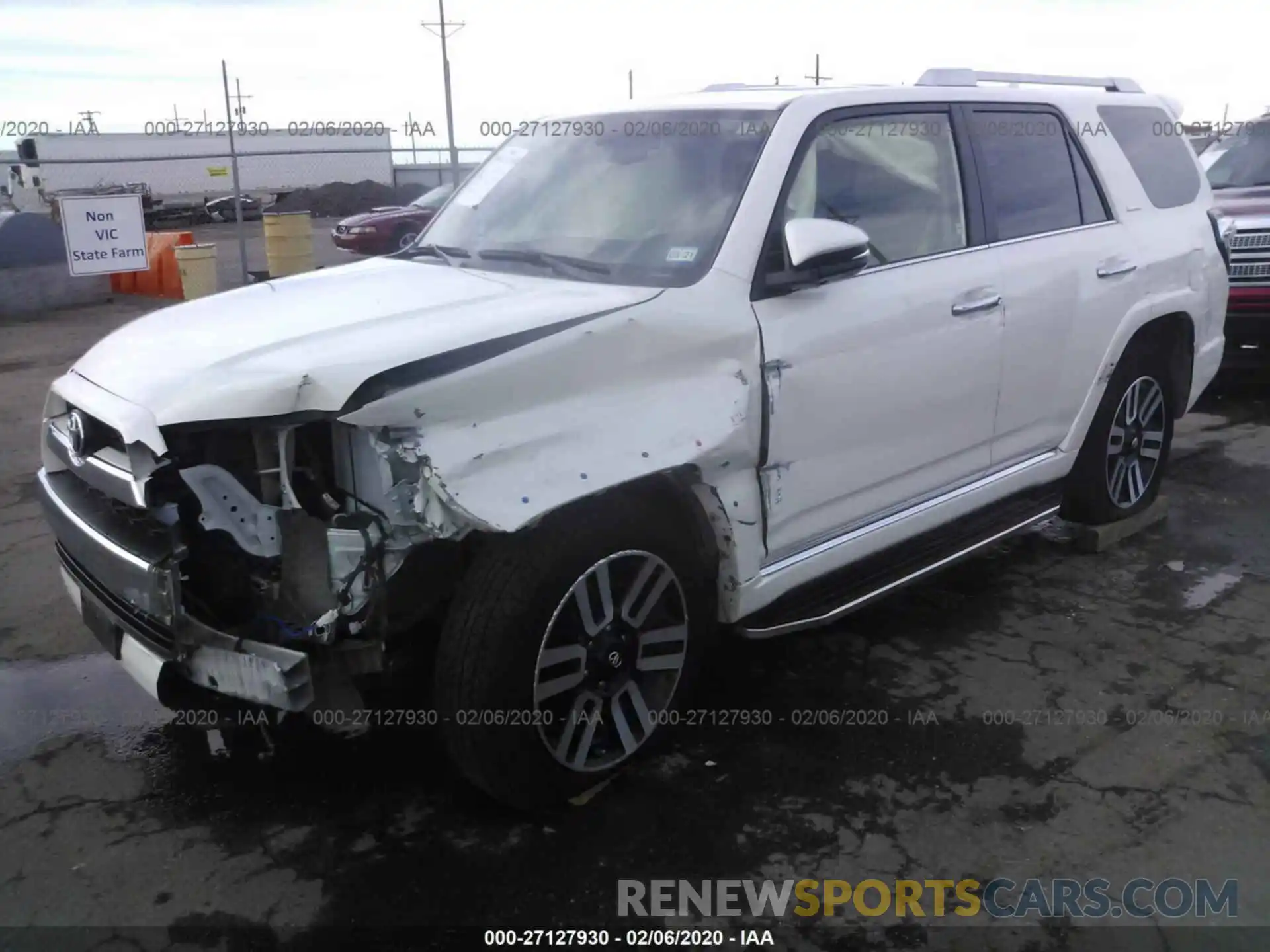 6 Photograph of a damaged car JTEZU5JR6K5201294 TOYOTA 4RUNNER 2019