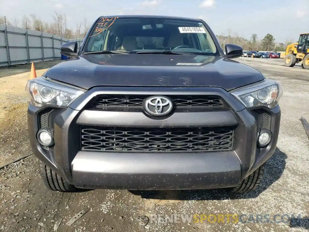 5 Фотография поврежденного автомобиля JTEZU5JR6K5202316 TOYOTA 4RUNNER 2019