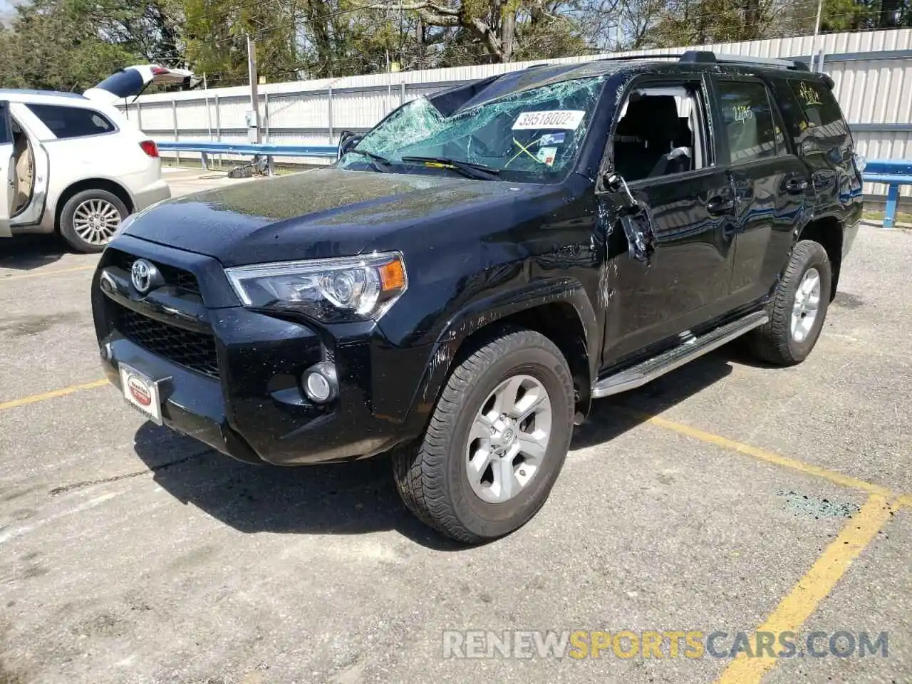 2 Photograph of a damaged car JTEZU5JR6K5202459 TOYOTA 4RUNNER 2019