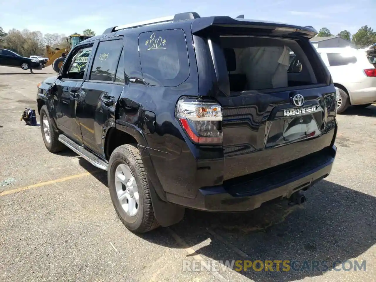 3 Фотография поврежденного автомобиля JTEZU5JR6K5202459 TOYOTA 4RUNNER 2019