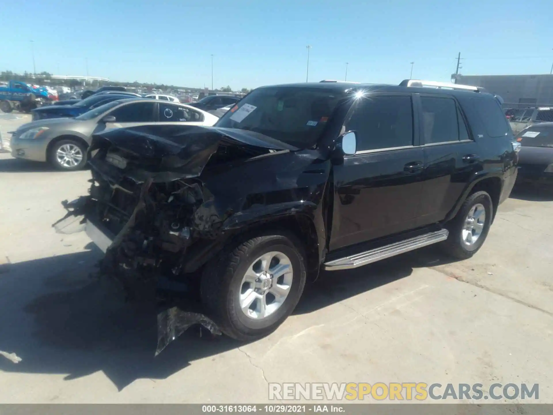 2 Photograph of a damaged car JTEZU5JR6K5205118 TOYOTA 4RUNNER 2019