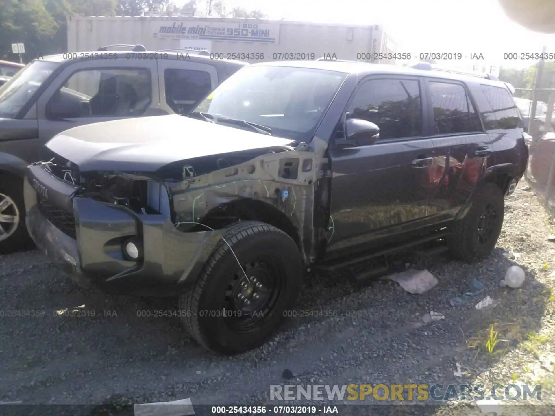 2 Фотография поврежденного автомобиля JTEZU5JR6K5205913 TOYOTA 4RUNNER 2019