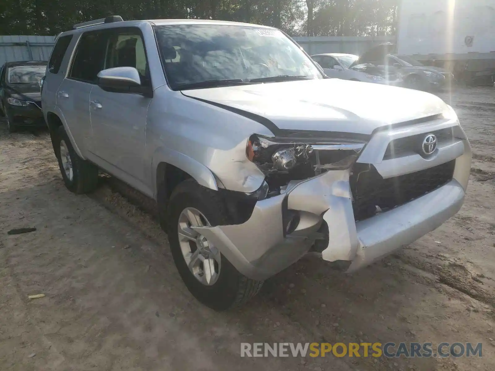 1 Photograph of a damaged car JTEZU5JR6K5206527 TOYOTA 4RUNNER 2019