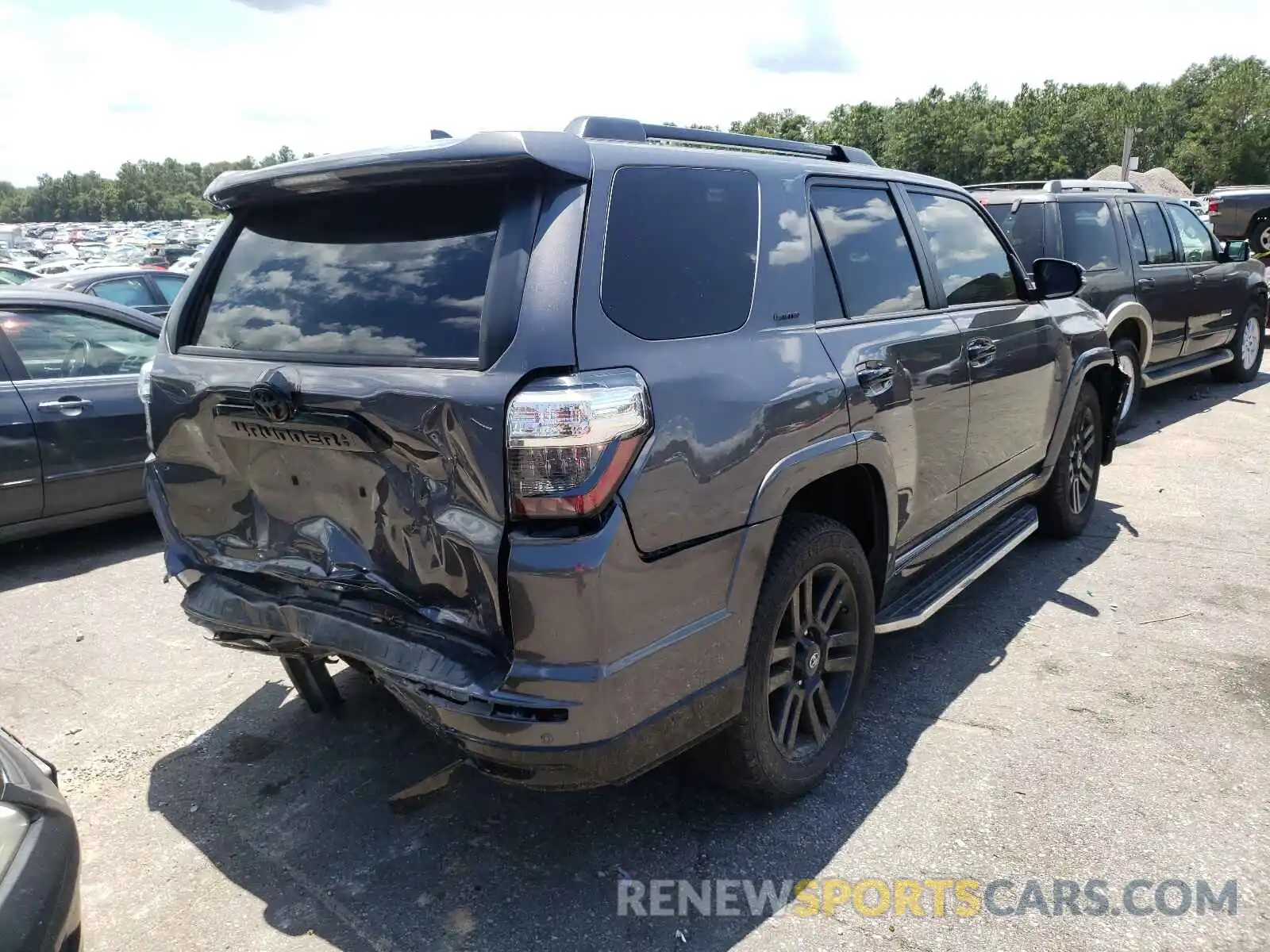 4 Фотография поврежденного автомобиля JTEZU5JR6K5207953 TOYOTA 4RUNNER 2019