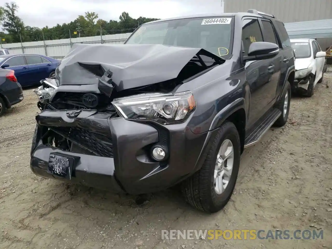 2 Фотография поврежденного автомобиля JTEZU5JR6K5211176 TOYOTA 4RUNNER 2019