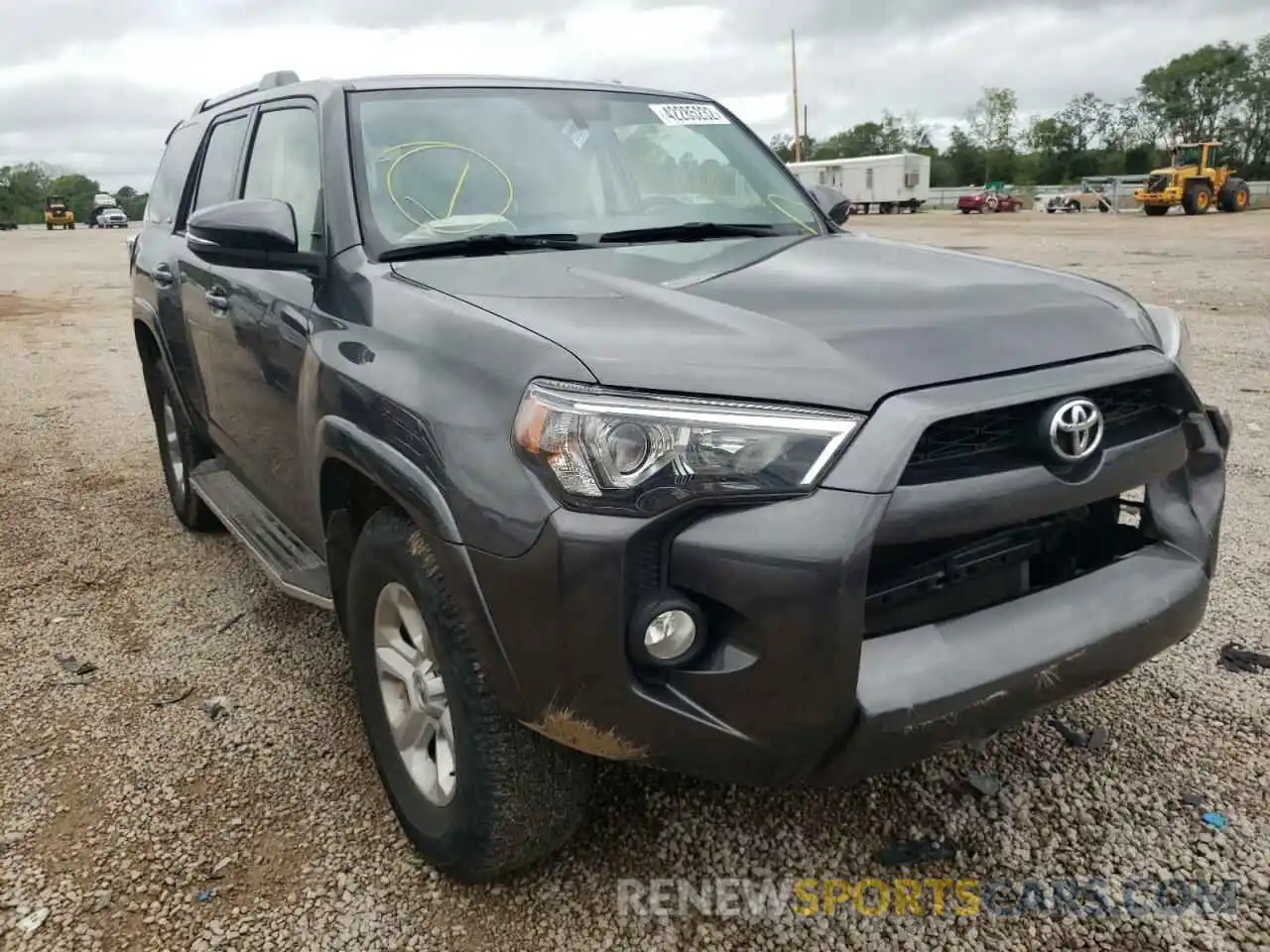 1 Photograph of a damaged car JTEZU5JR6K5211548 TOYOTA 4RUNNER 2019