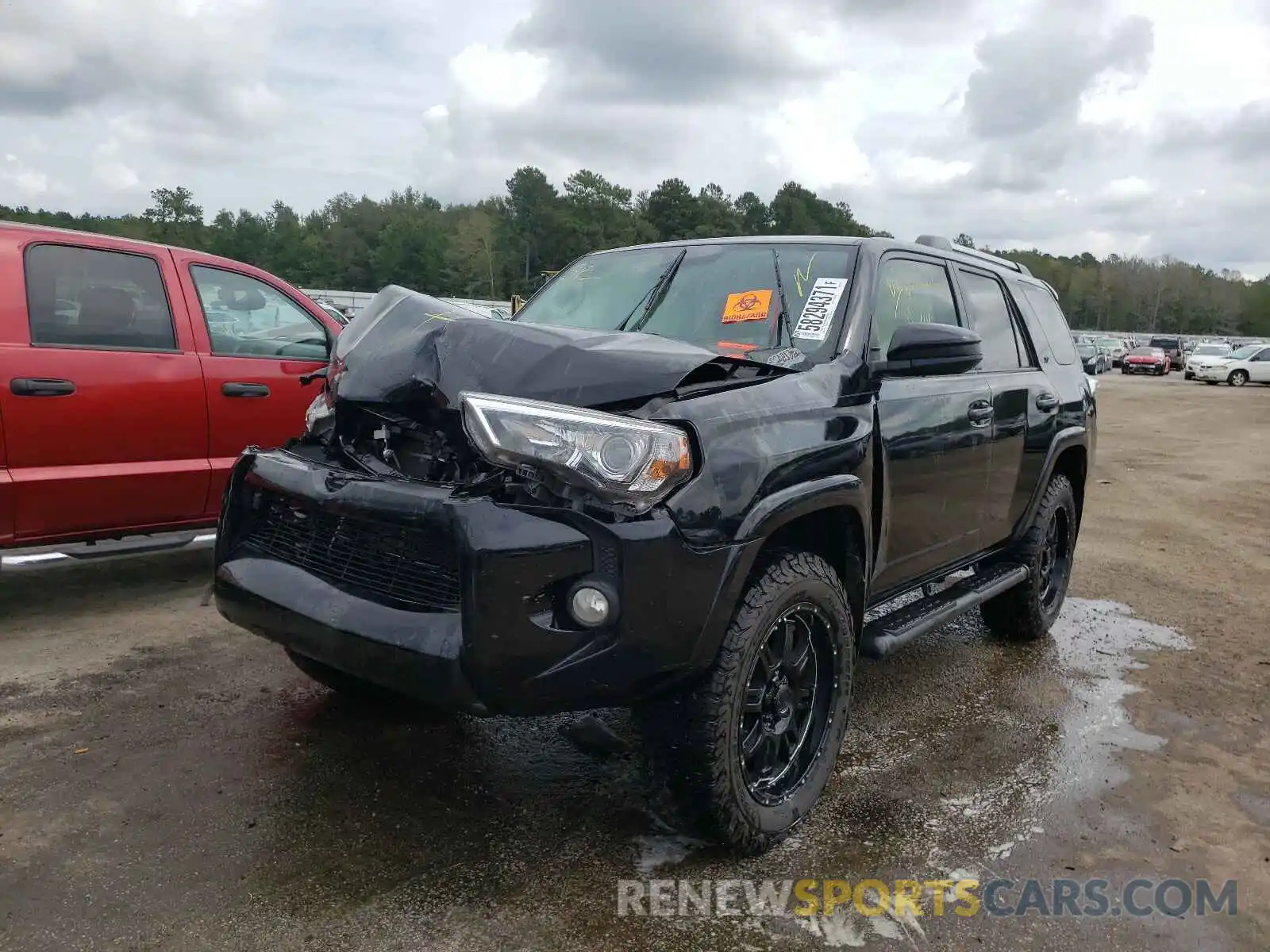 2 Photograph of a damaged car JTEZU5JR6K5212084 TOYOTA 4RUNNER 2019