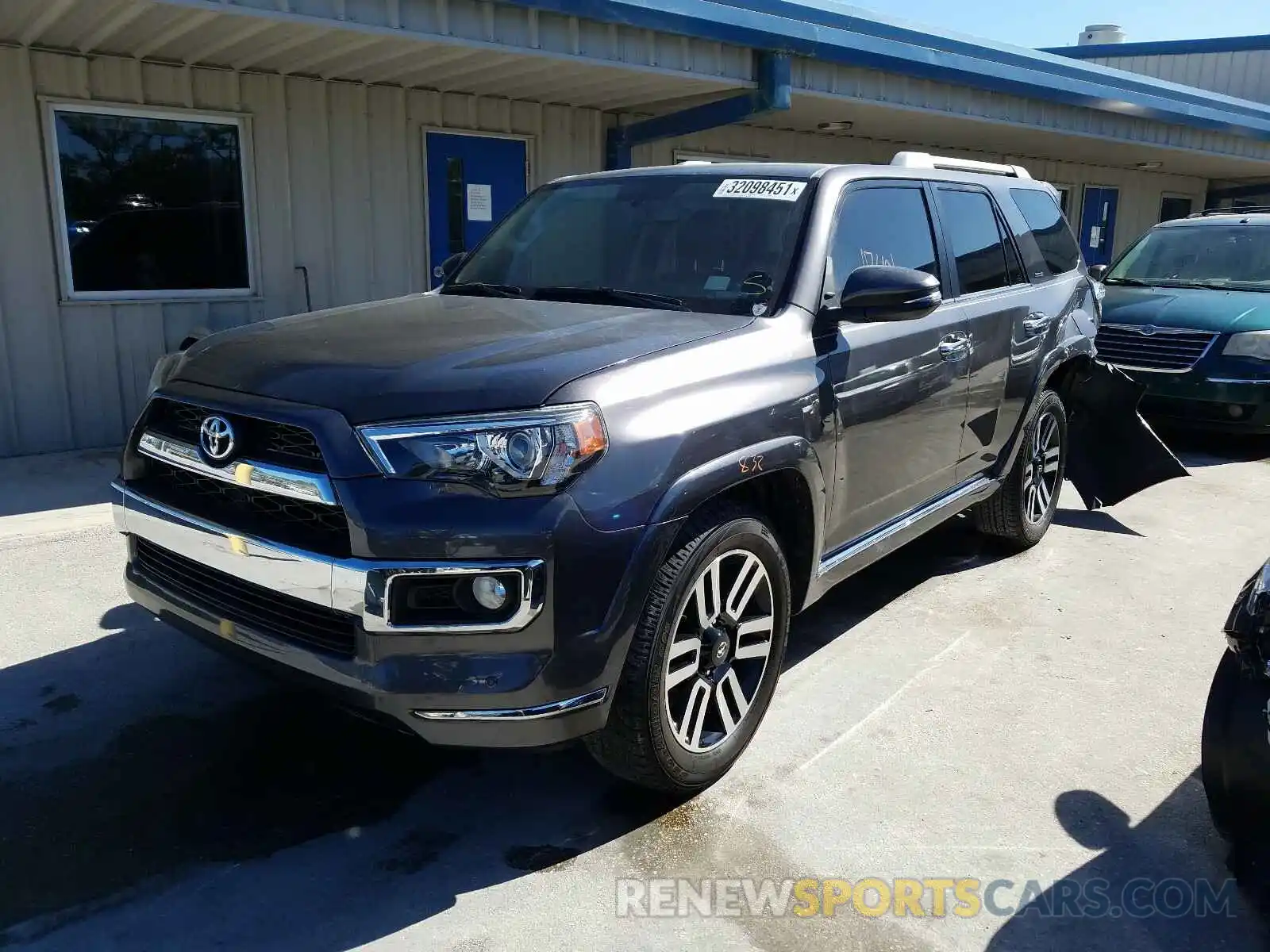 2 Photograph of a damaged car JTEZU5JR6K5213543 TOYOTA 4RUNNER 2019