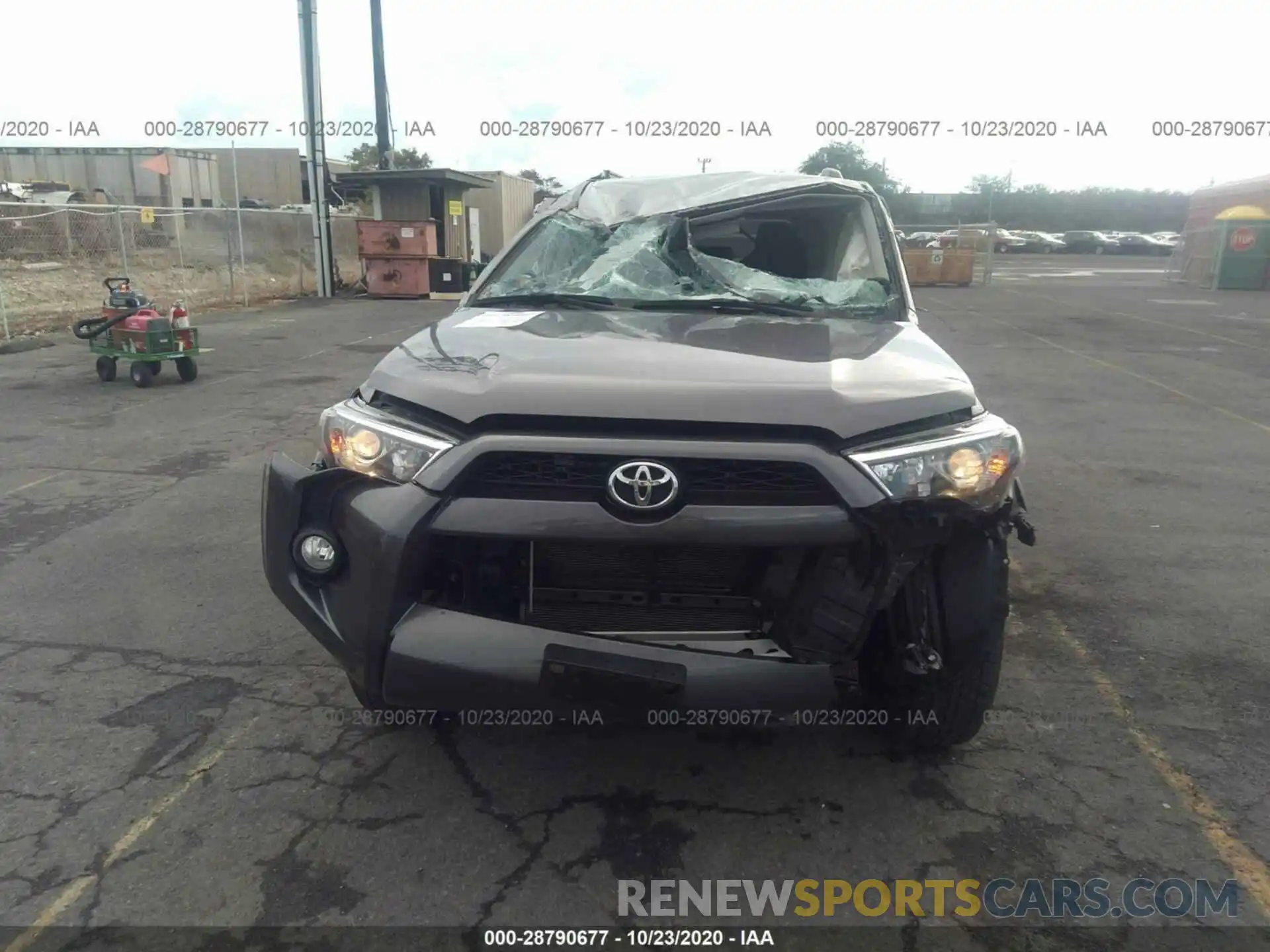 6 Photograph of a damaged car JTEZU5JR7K5192640 TOYOTA 4RUNNER 2019