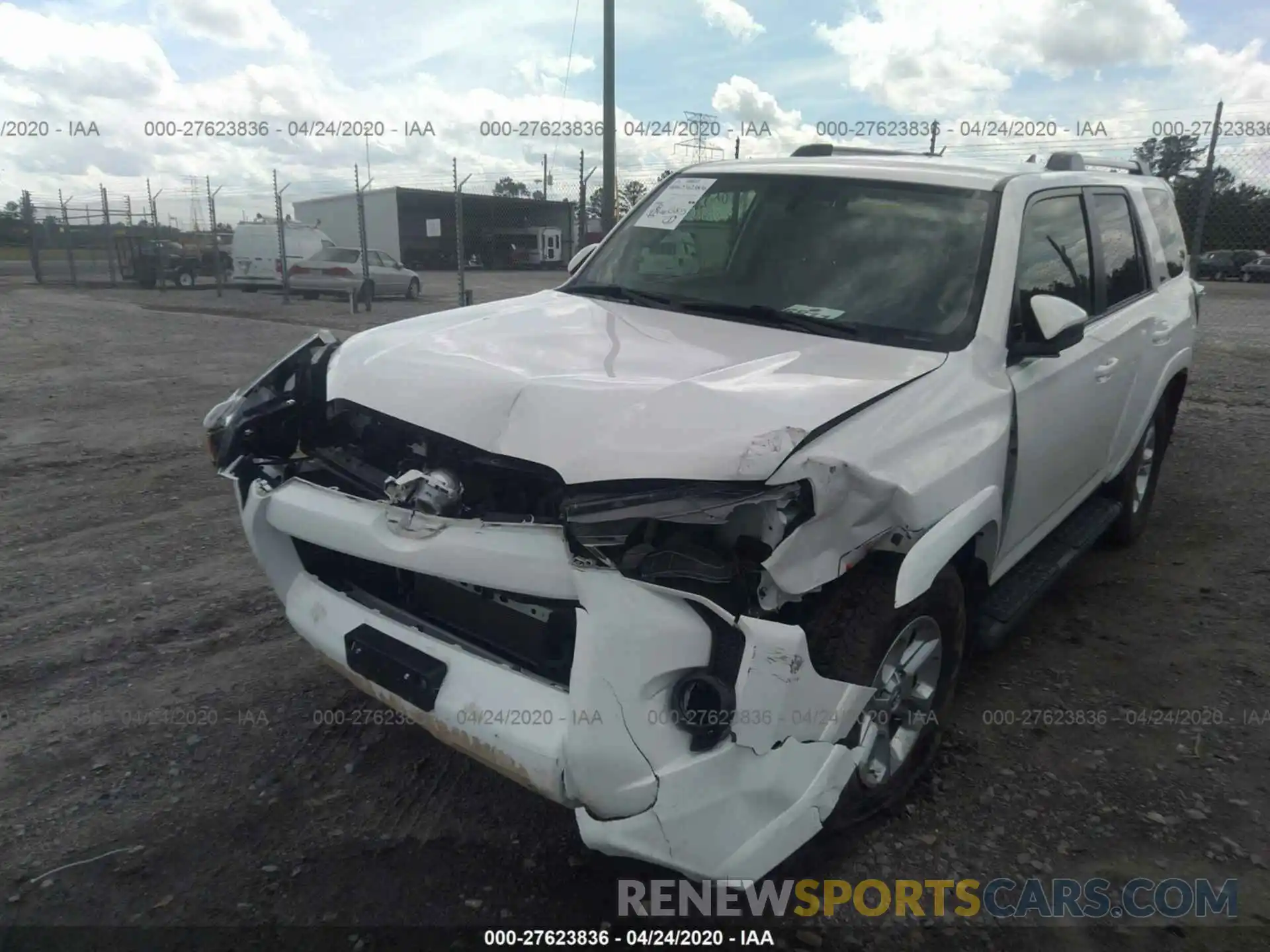 6 Photograph of a damaged car JTEZU5JR7K5193562 TOYOTA 4RUNNER 2019