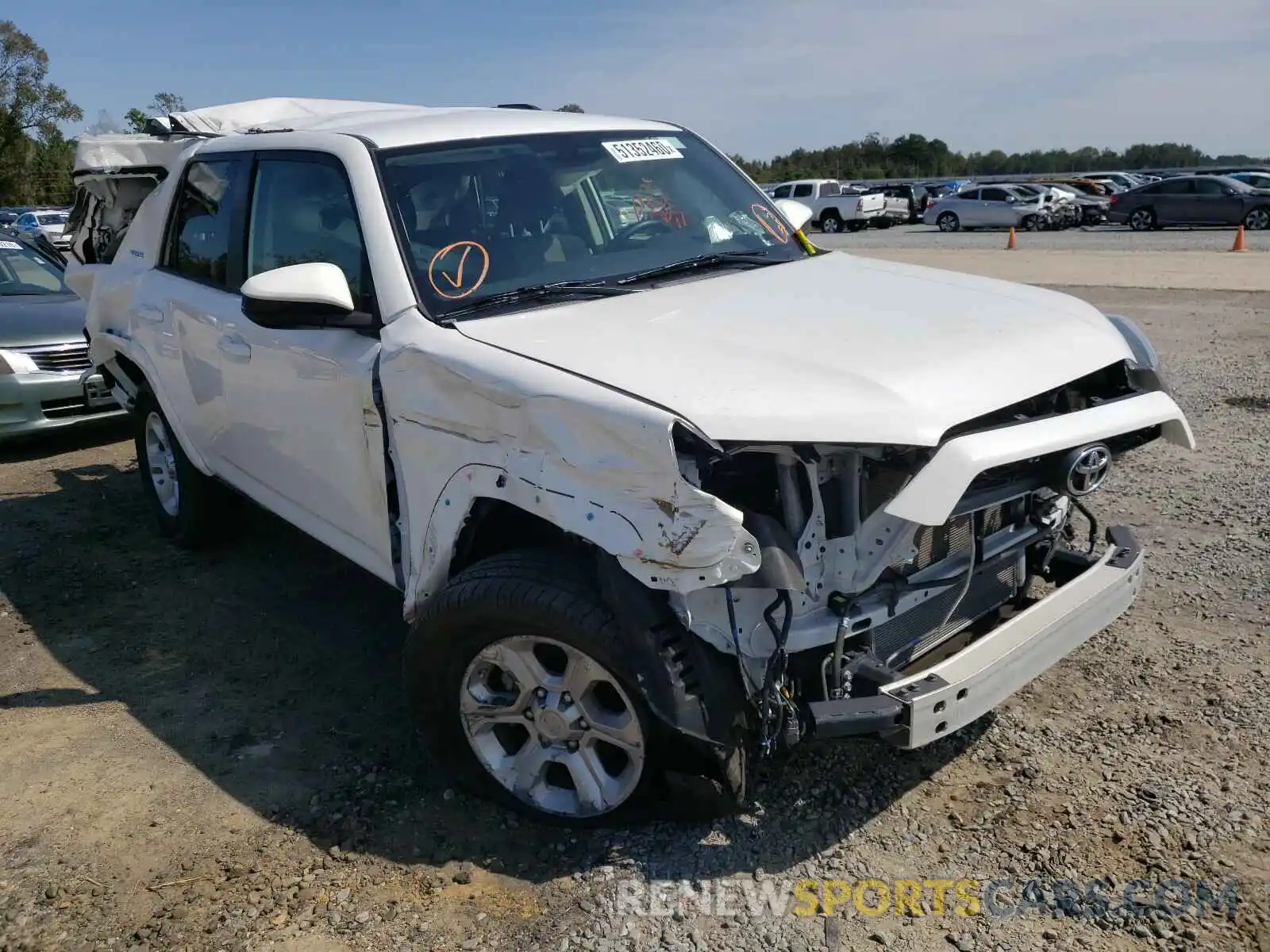 1 Фотография поврежденного автомобиля JTEZU5JR7K5195263 TOYOTA 4RUNNER 2019