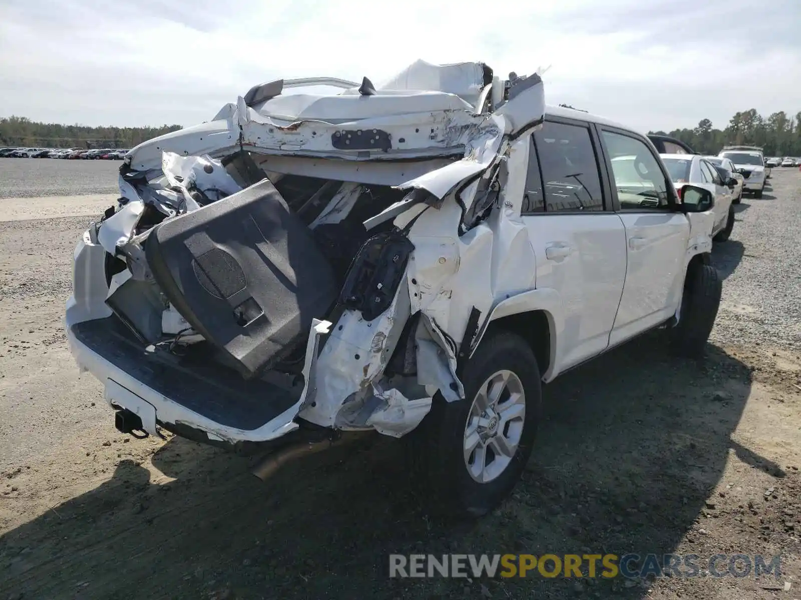 4 Фотография поврежденного автомобиля JTEZU5JR7K5195263 TOYOTA 4RUNNER 2019