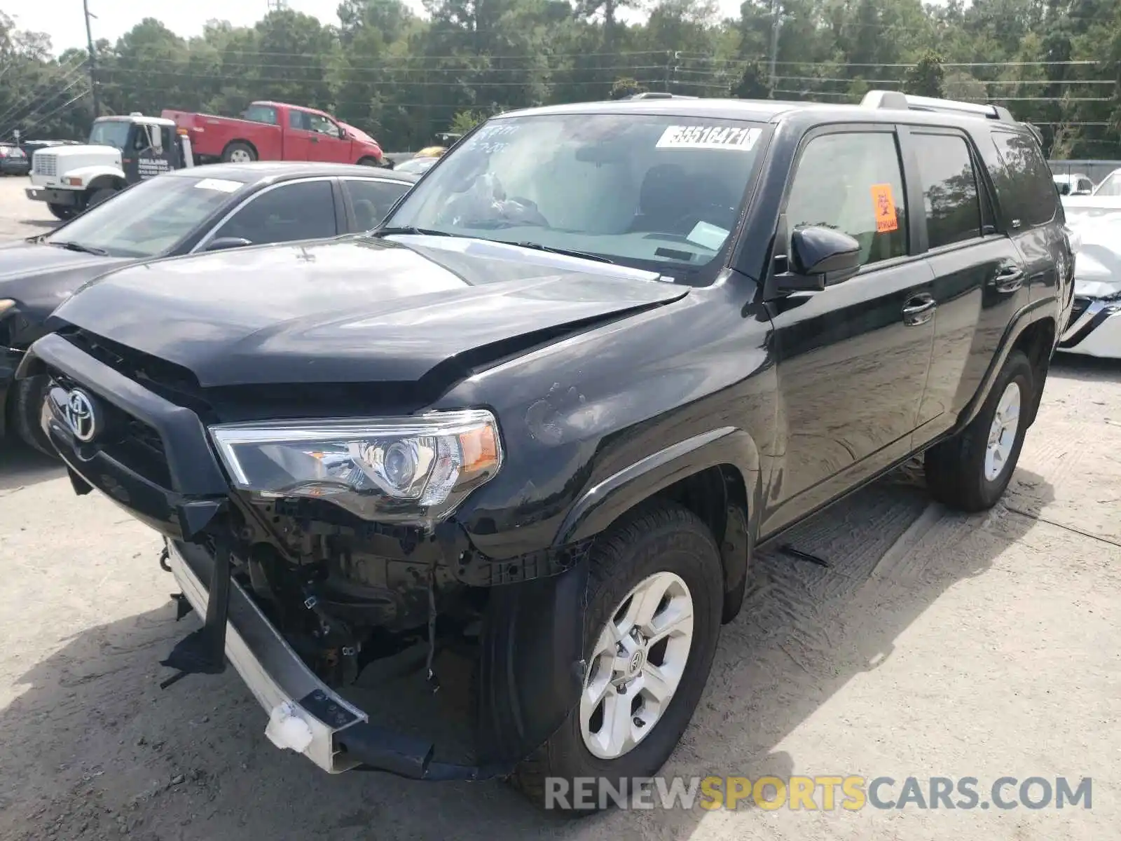 2 Photograph of a damaged car JTEZU5JR7K5197238 TOYOTA 4RUNNER 2019