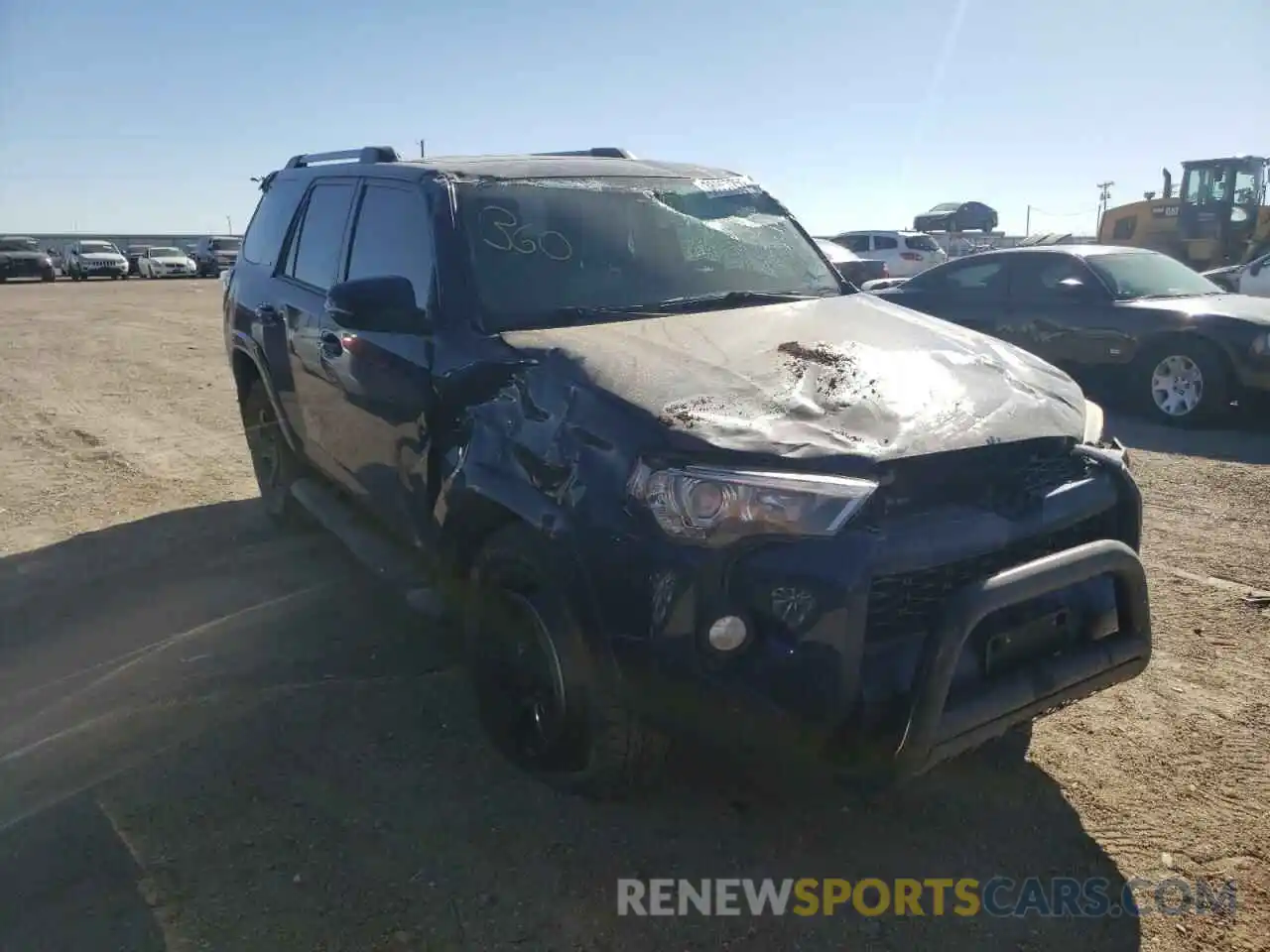 1 Photograph of a damaged car JTEZU5JR7K5198700 TOYOTA 4RUNNER 2019