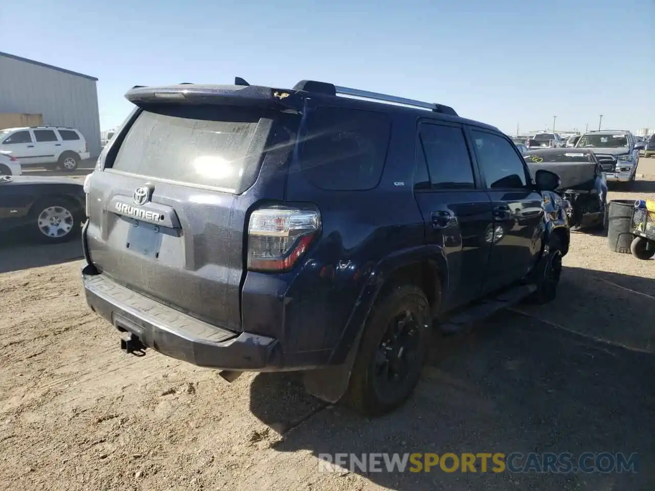 4 Photograph of a damaged car JTEZU5JR7K5198700 TOYOTA 4RUNNER 2019