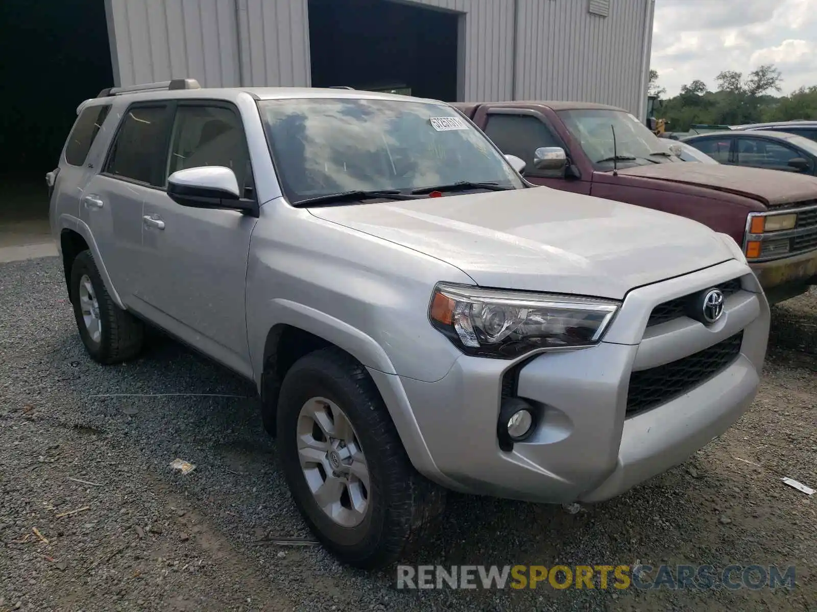 1 Photograph of a damaged car JTEZU5JR7K5198941 TOYOTA 4RUNNER 2019